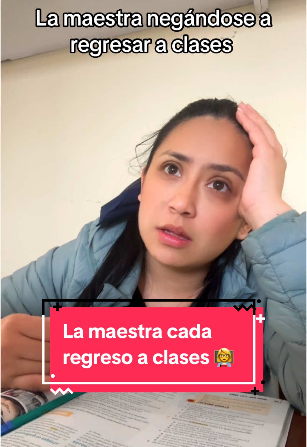 Cada lunes, cada regreso de feriado y cada regreso a clases 😅  #maestra #maestratiktoker #profe #profeentiktok #profesdetiktok #humortiktok 