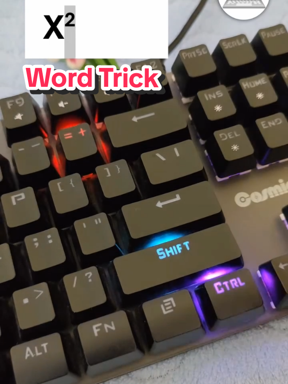 Word Trick | SubScript and SuperScript  #foryou #foryoupagе #fyp  #computer #tech #trick  #windows #pc #laptop #viral #reels #shorts