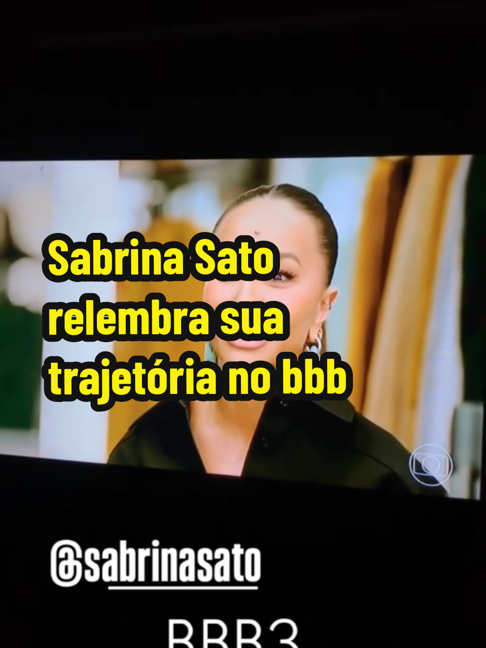 Sabrina Sato relembra sua trajetória no BBB #mundodosfamosos #fofocasdosfamosos #celebridadesnews #noticiasdosfamosos #celebridades #sabrinasato 