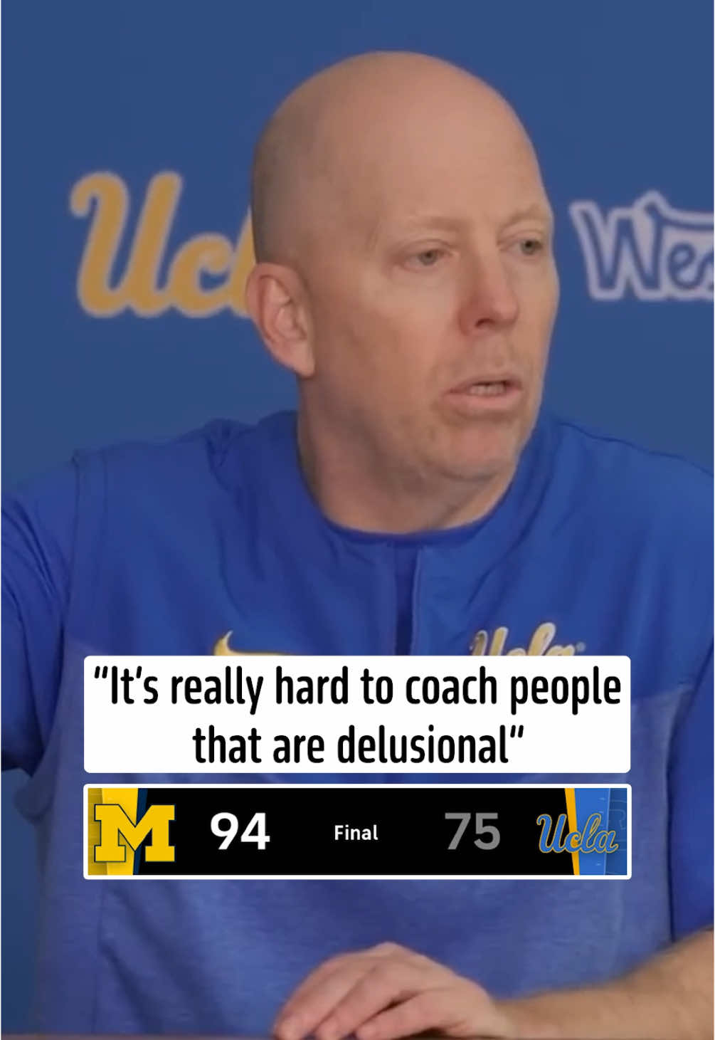 Mick Cronin did not hold back 😬 #cbb #collegebasketball #ballislife 