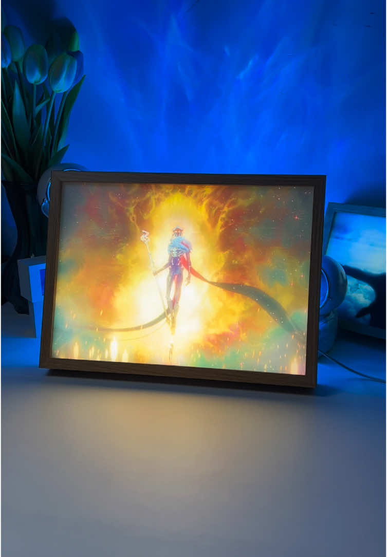 Arcane Viktor Led Light Painting Frame: Witness His Moment of Evolution.#arcane #viktorarcane #lightpianting #lightbox #ledframe #pictureframe #photoframe #gift #nightlight #giftideas  #homedecor  #fyp 