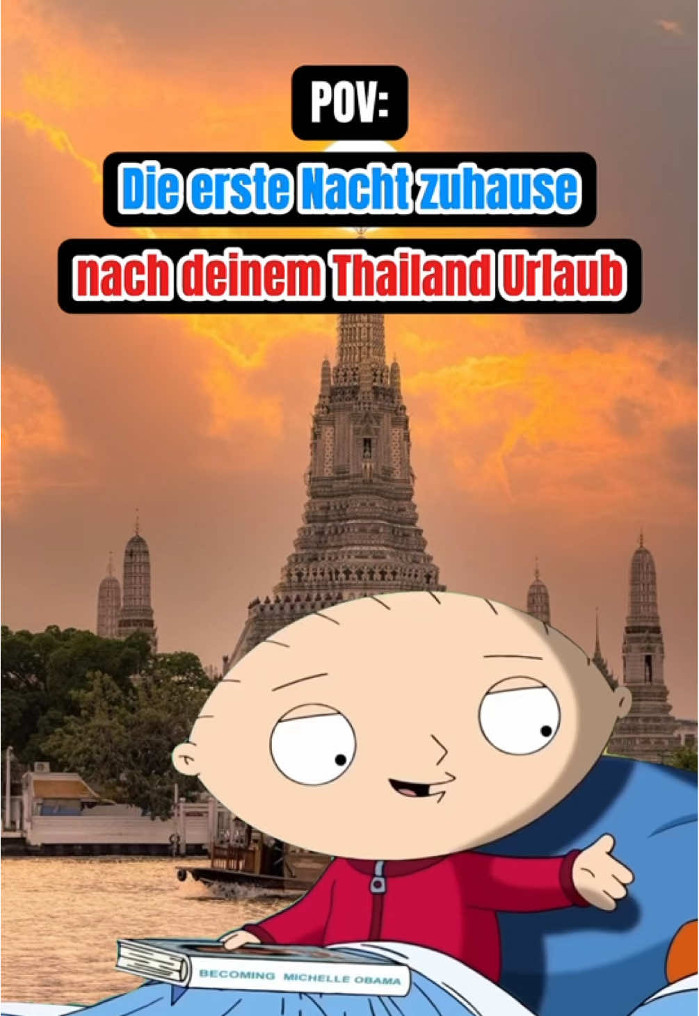 Erste Nacht nach dem Thailand-Urlaub… 😢🇹🇭 Zurück in deinem eigenen Bett, aber irgendwas fehlt: die warmen Temperaturen, das leckere Essen, das pulsierende Leben… und plötzlich ist alles so still. 🥲 Wie war für dich die erste Nacht wieder zu Hause? 👇Lass es mich in den Kommentaren wissen👇 🎥 Folge mir für mehr lustige und ehrliche Einblicke rund ums Reisen in Thailand: @mysummerinthailand @mysummerinthailand  #lustigesvideo #familyguywitzig #familyguystewie #lustig #witzig #witzigesvideo #mysummerinthailand #farang #thailandreise #thailandreisen #thailandurlaub #MemeCut #memenatal #Meme