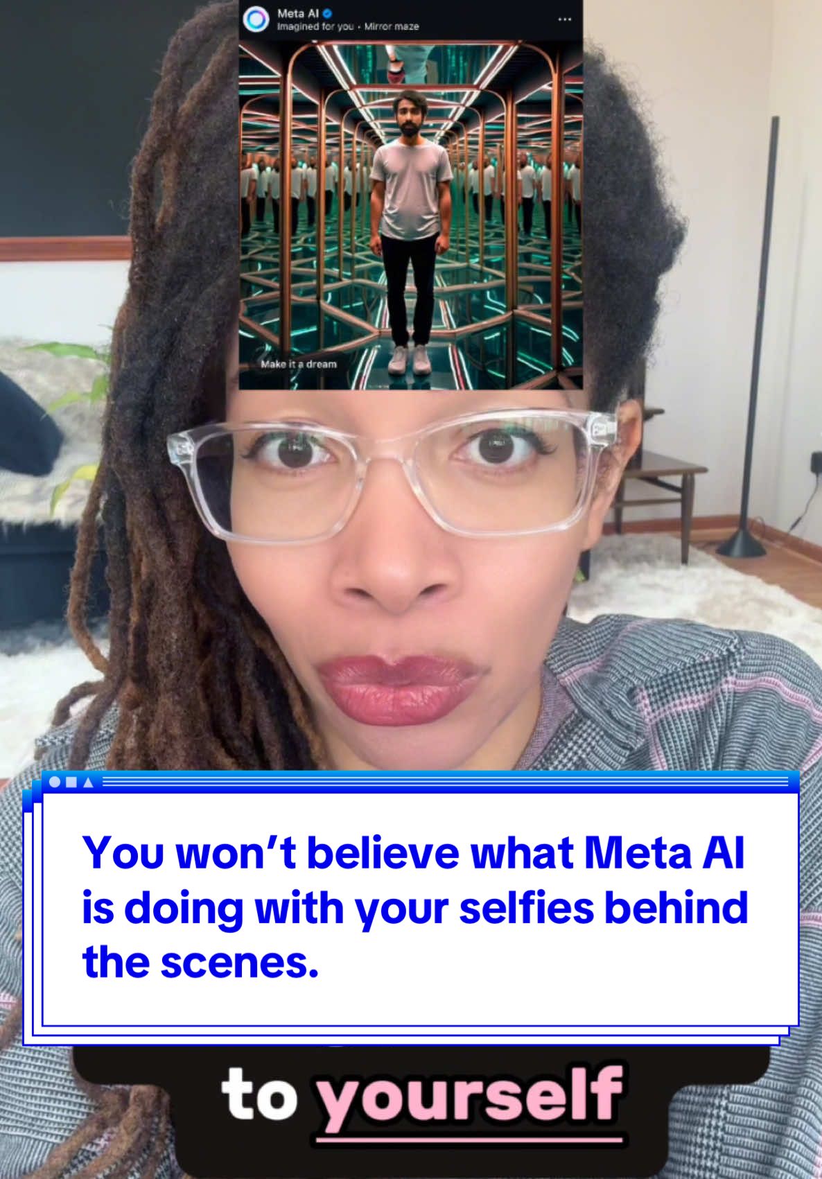 POV: you wake up and see your own face selling products back to you 👀  Follow for more tech insights that actually matter to your life #techtok #ai #privacy #meta #instagramads #LearnOnTikTok 