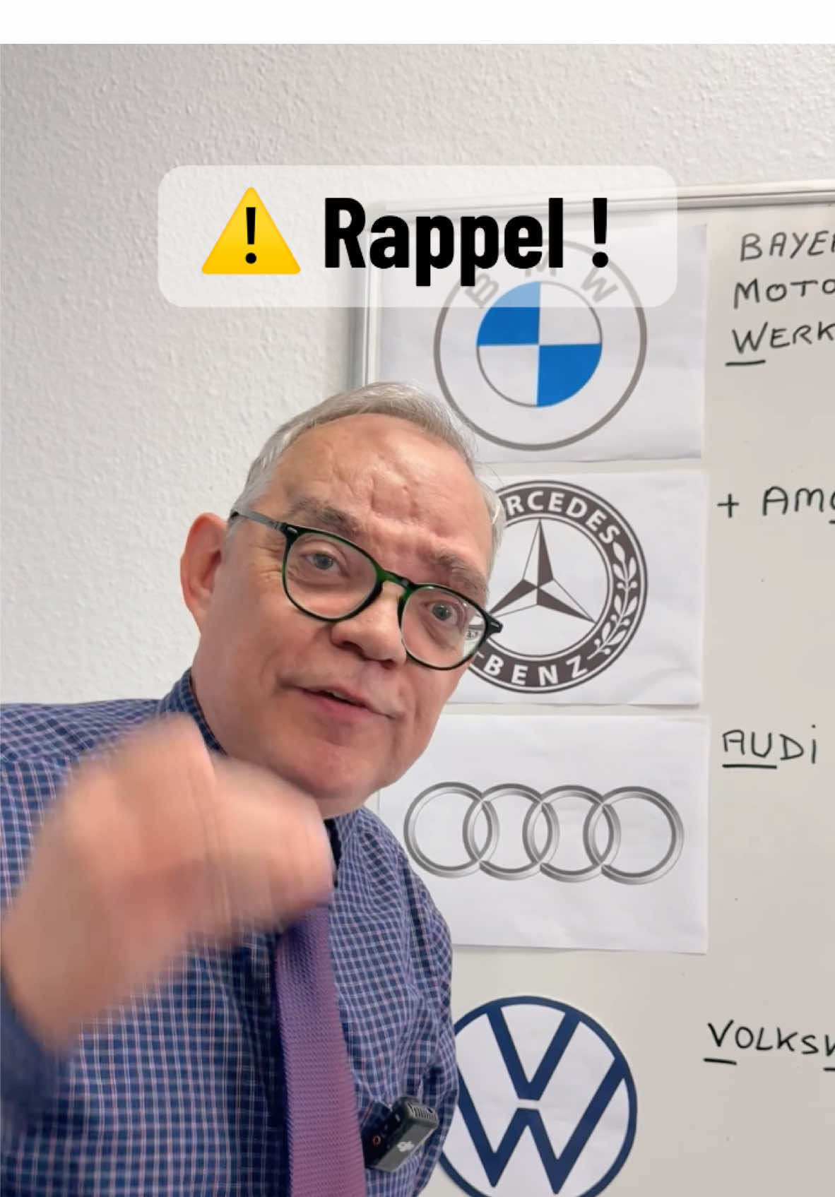 Cours de prononciation express avec Olivier : les marques allemandes ! 🇩🇪 Vous avez toujours dit Volkswagen à la française ? Vous pensez que Porsche se prononce sans le ‘e’ ? Stop ! Aujourd’hui, Olivier, notre expert en allemand, nous fait un cours intensif pour enfin maîtriser la prononciation des plus grandes marques allemandes. 🚗✨ Découvrez comment dire Volkswagen, BMW, Mercedes-Benz, Audi, et Porsche comme un vrai natif. 🗣️ Et attention, Olivier ne plaisante pas : avec lui, chaque son compte ! 😅 Entre rigueur allemande, humour et moments de panique, apprenez à ne plus écorcher ces noms qui font la renommée de l’Allemagne. 🇩🇪💪 📌 Au programme : 	•	Les erreurs classiques en français 🚫 	•	La vraie prononciation expliquée étape par étape 🎓 	•	Un test final pour voir si vous êtes prêts à passer pour un pro en Allemagne ! 😎 Ne ratez pas cette leçon drôle, utile et unique, parce qu’on ne plaisante pas avec l’accent ! 💬✨ #PrononciationAllemande #MarquesAllemandes #Volkswagen #BMW #MercedesBenz #Audi #Porsche #TikTokFR #CoursAllemand #humour 