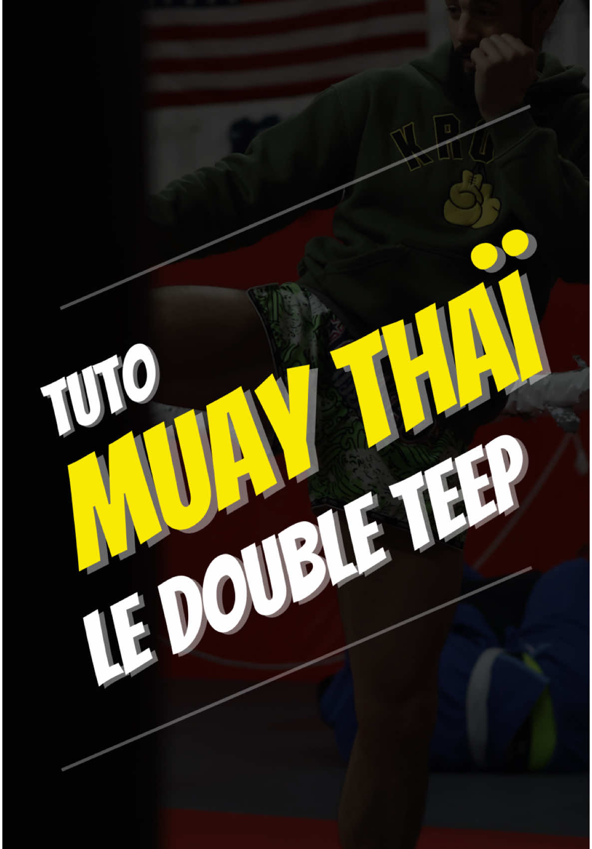 🇹🇭 Le #teep en #muaythai  👉 Un incontournable basique qui peut devenir une arme redoutable si tu le maîtrises  🫵 Essayes ce double teep dans tes sparrings  #instagood #boxethai #pourtoi 