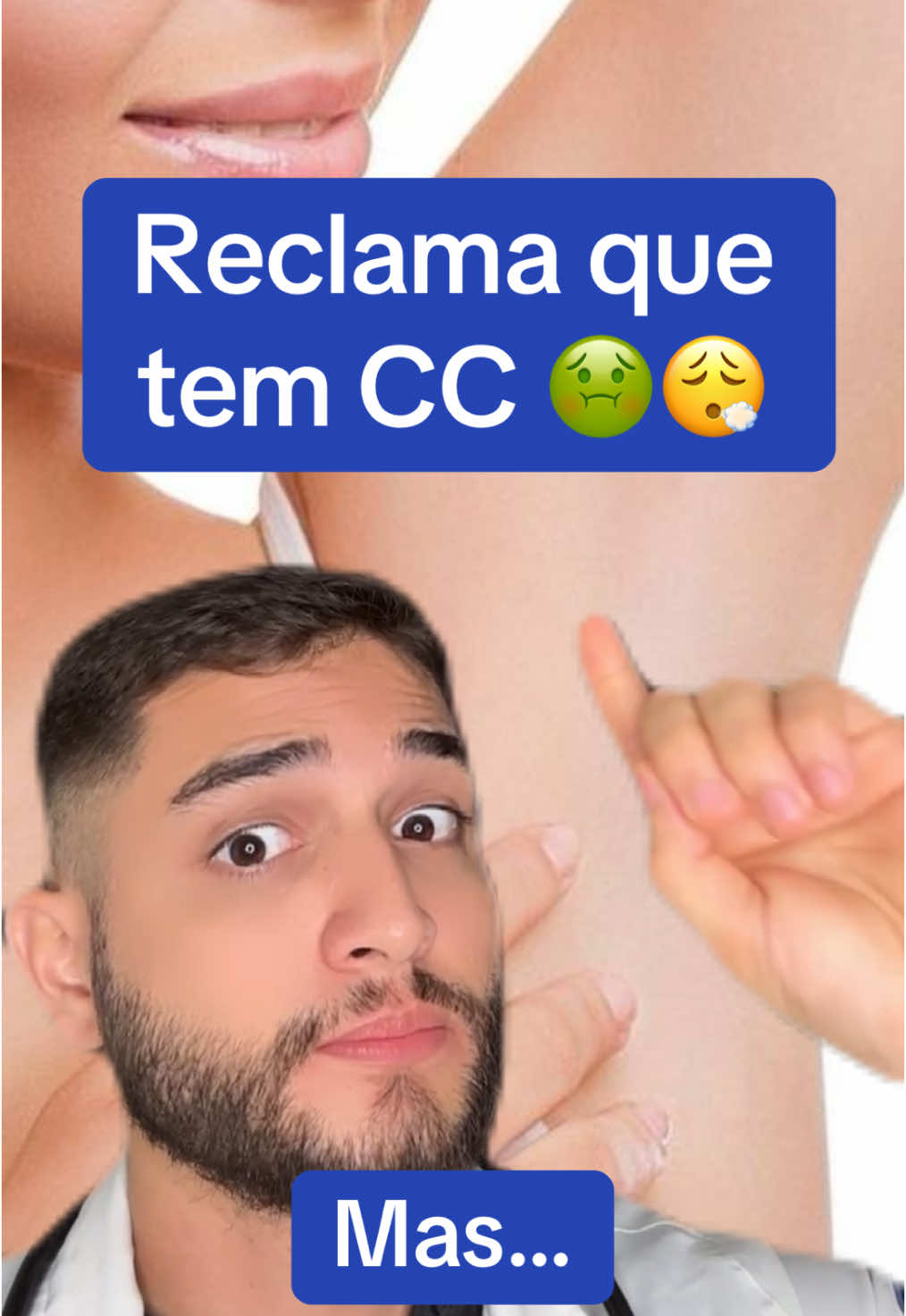 Se o seu desodorante contém ácido único, triclosan ou alumínio, ele pode favorecer o surgimento de bactérias resistentes nas axilas, intensificando o mau odor. Já reparou que, às vezes, um desodorante novo parece funcionar bem no início, mas depois de um tempo perde a eficácia?🙌 #VozDosCriadores #axilas #curiosidades 