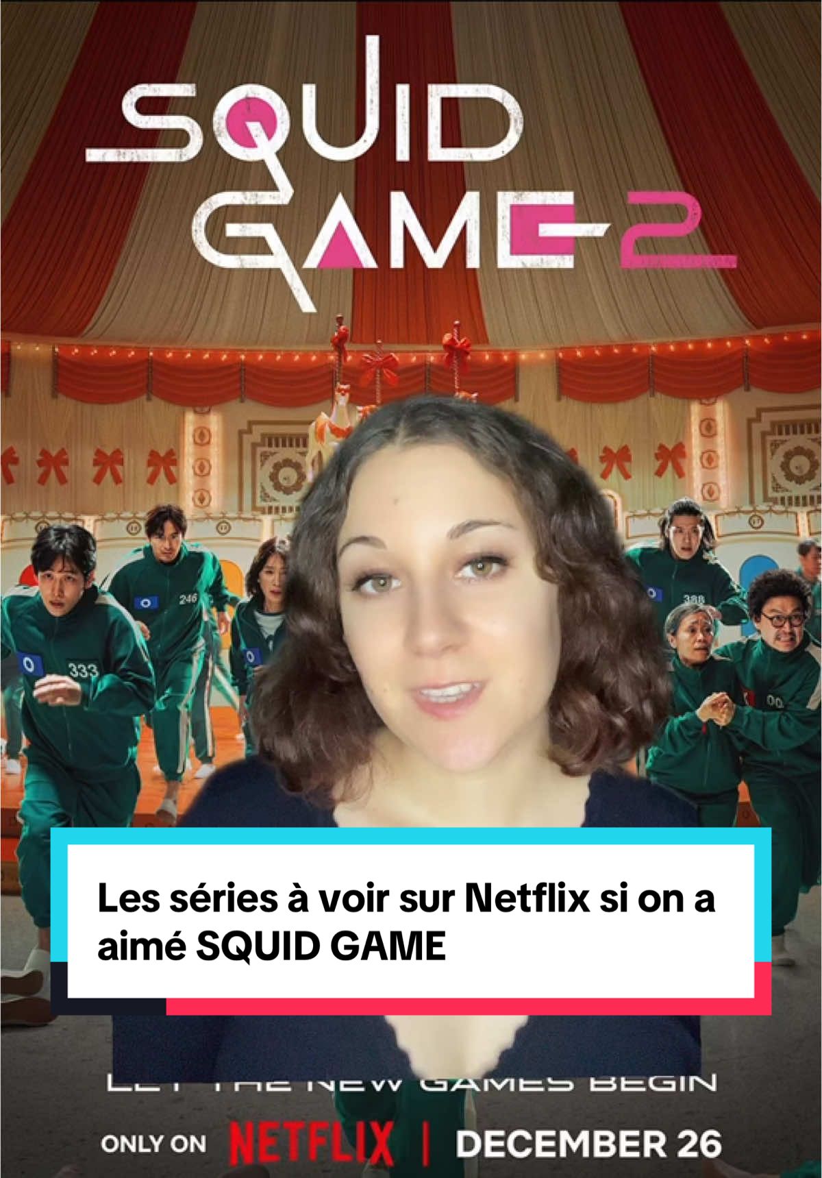 Les séries à voir sur Netflix si vous avez aimé Squid Game #squidgame #serienetflix #netflix #aliceinborderland #the8show #squidgame2 #onregardequoi 