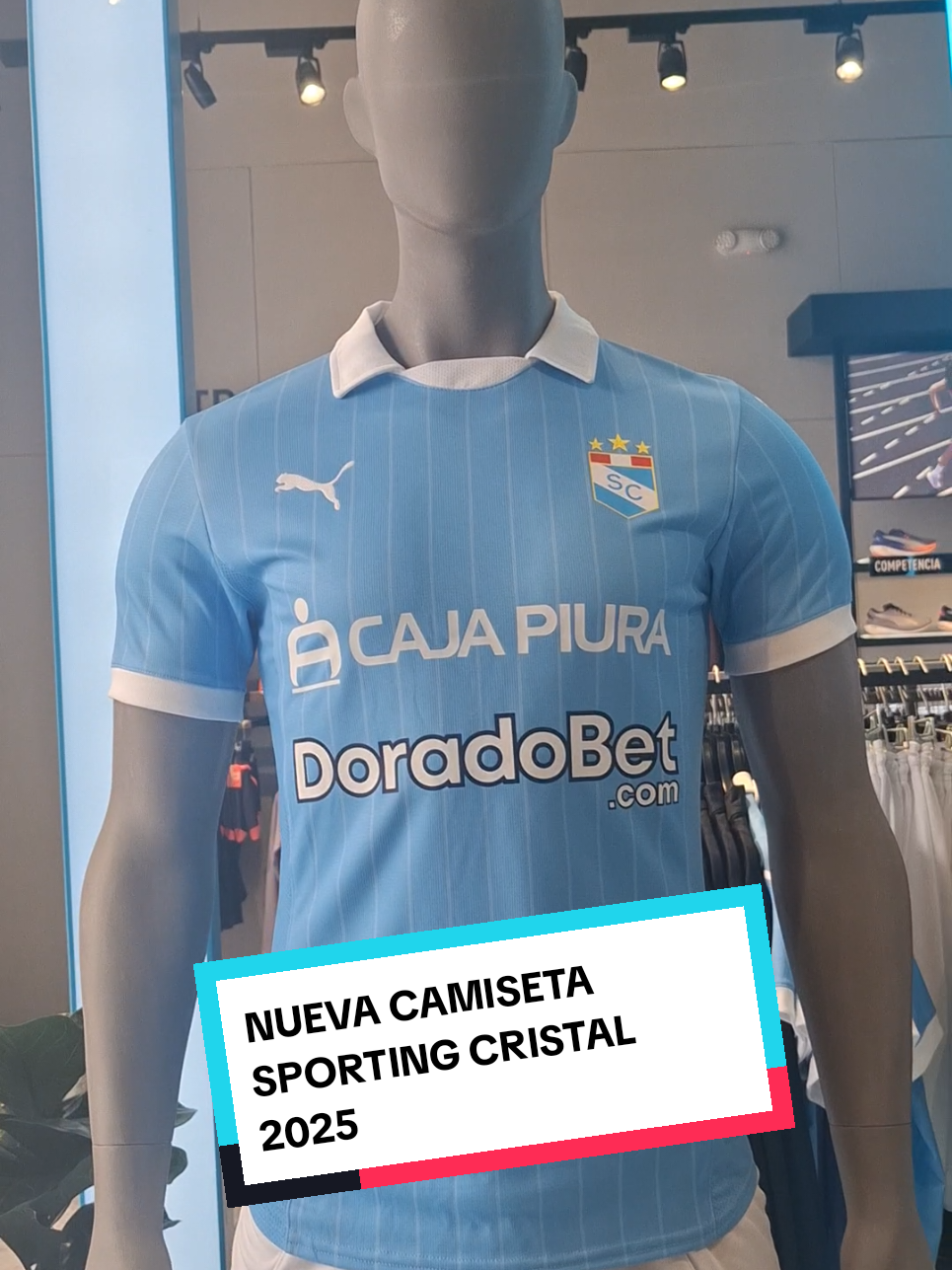 ¡LA NUEVA CAMISETA DE PUMA ESTÁ HERMOSA! Ya disponible en todas las tiendas de Puma. La nueva camiseta cuesta S/.259 y sin duda es una de las más hermosas de los últimos años. #fuerzacristal #paratí #sportingcristal  @PUMA 