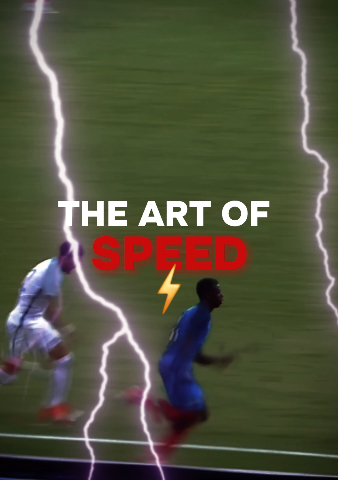 The art of speed ⚡️👀💨#speed #mbappe #skills #fyp #football #Soccer #edit 