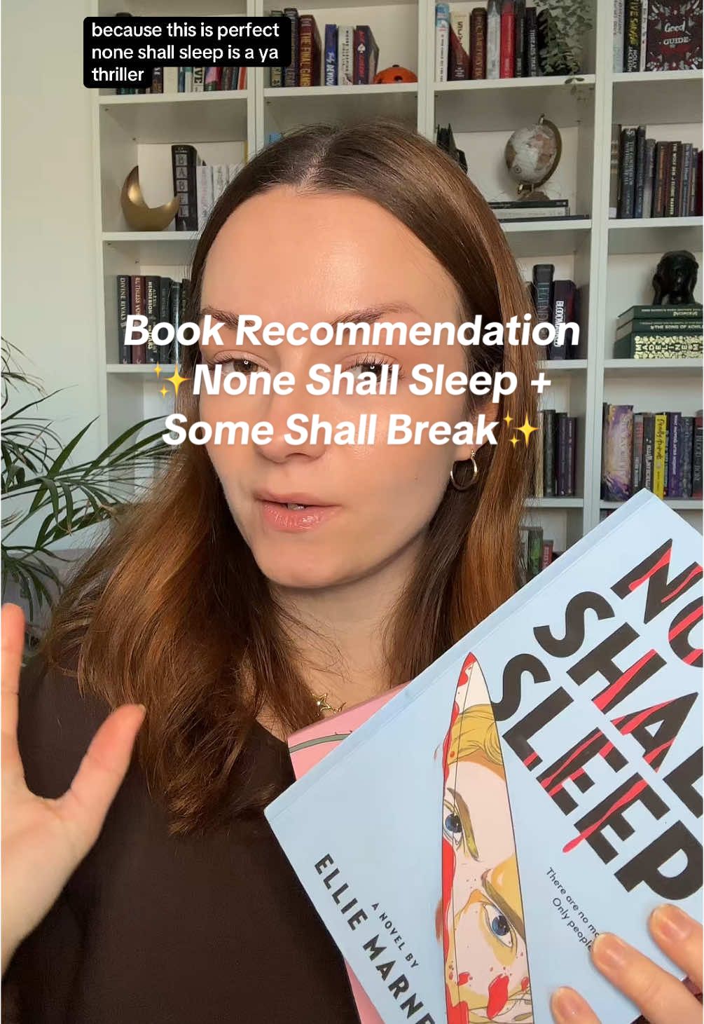 I‘ll keep posting about these books until they get the recognition they deserve 😤 #yathriller #yabooks #noneshallsleep #bookrecs #readersofbooktok 