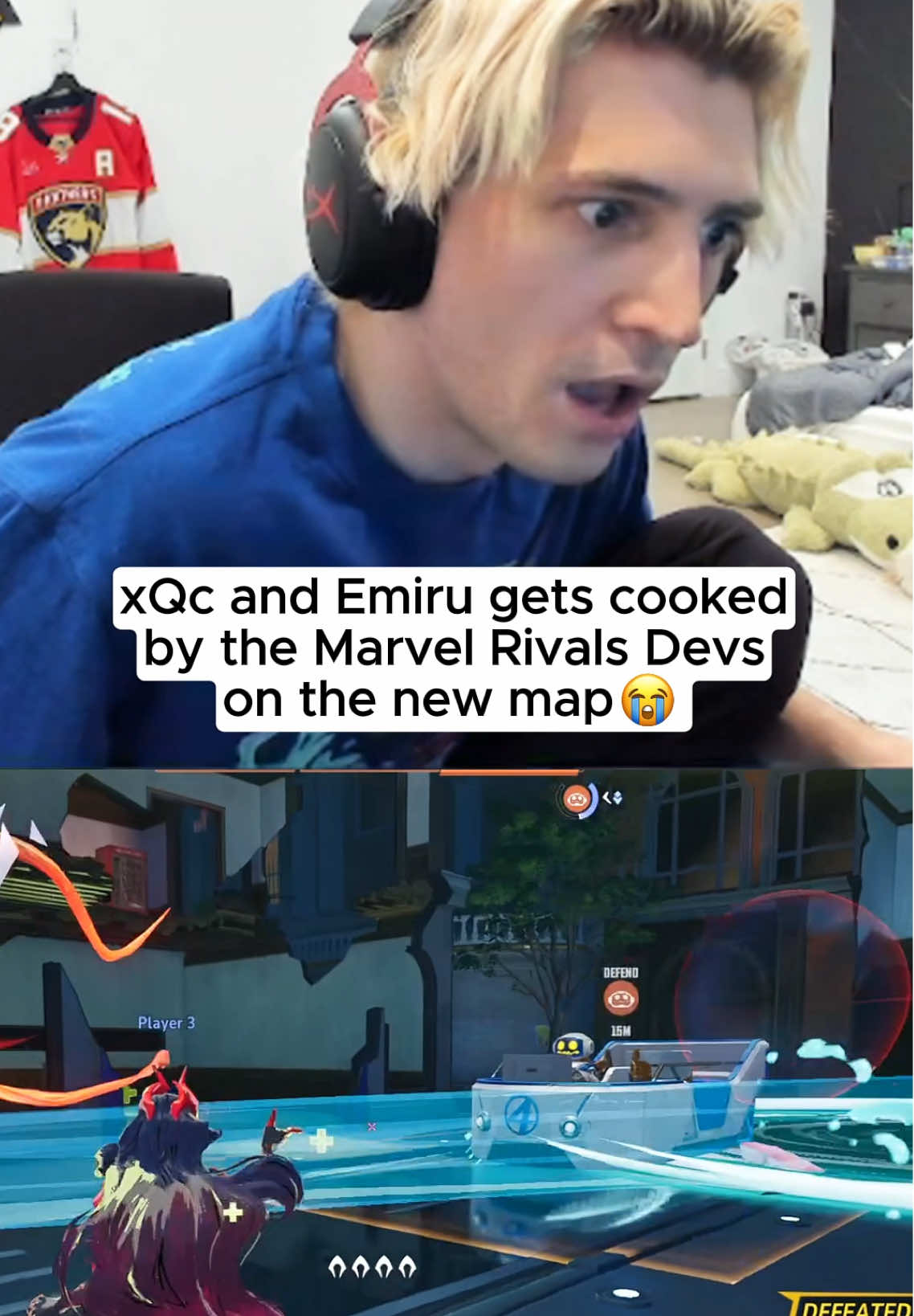 The Marvel Rivals devs cooked xQc and Emiru on the new map 😭#marvelrivals #xqc #emiru #marveltok #fyp 