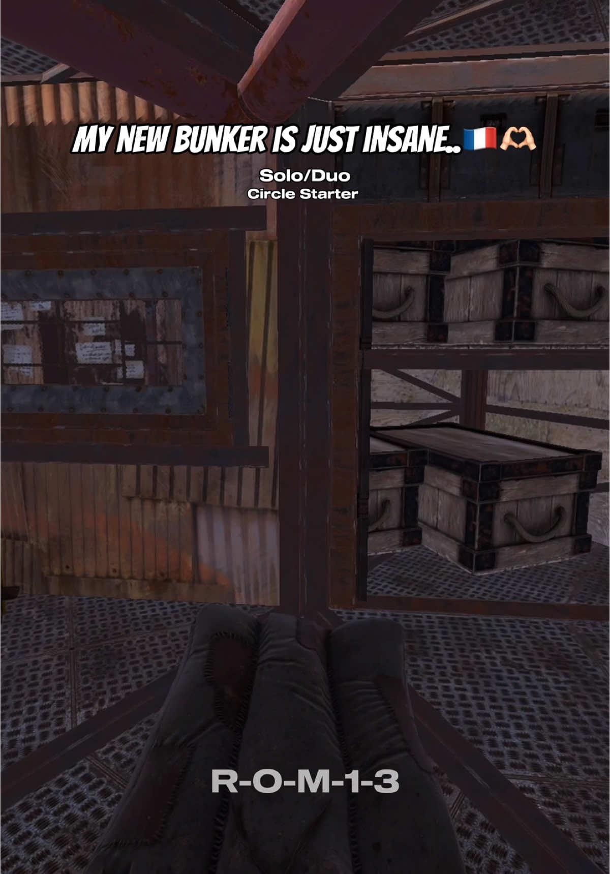 My New Bunker is just Insane..🇫🇷🫶🏻#EU #foryou #rustgame #rust #rusttok #rustpc #rustconsole #pc #prt #fyp #console #rustbuild #rustbuilder #tutorial 