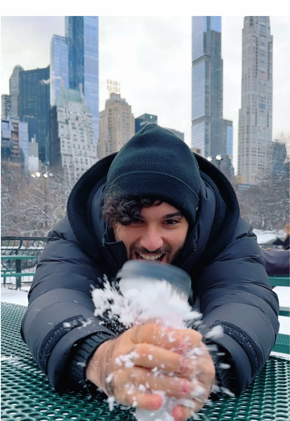 Too cold in NYC 🥶🇺🇸📍 #behindthescenes ?   #vfx #visualeffects #3d #cgi 