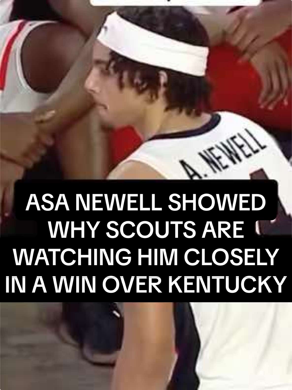 Asa Newell’s versatility was on display at both ends as he paced Georgia past Kentucky for an SEC win. Easy to see him turning into a stretch-4 in time with his size and developing touch #draftexpress #nbadraft#nbadraft2025#georgia#uga#georgiabulldogs  