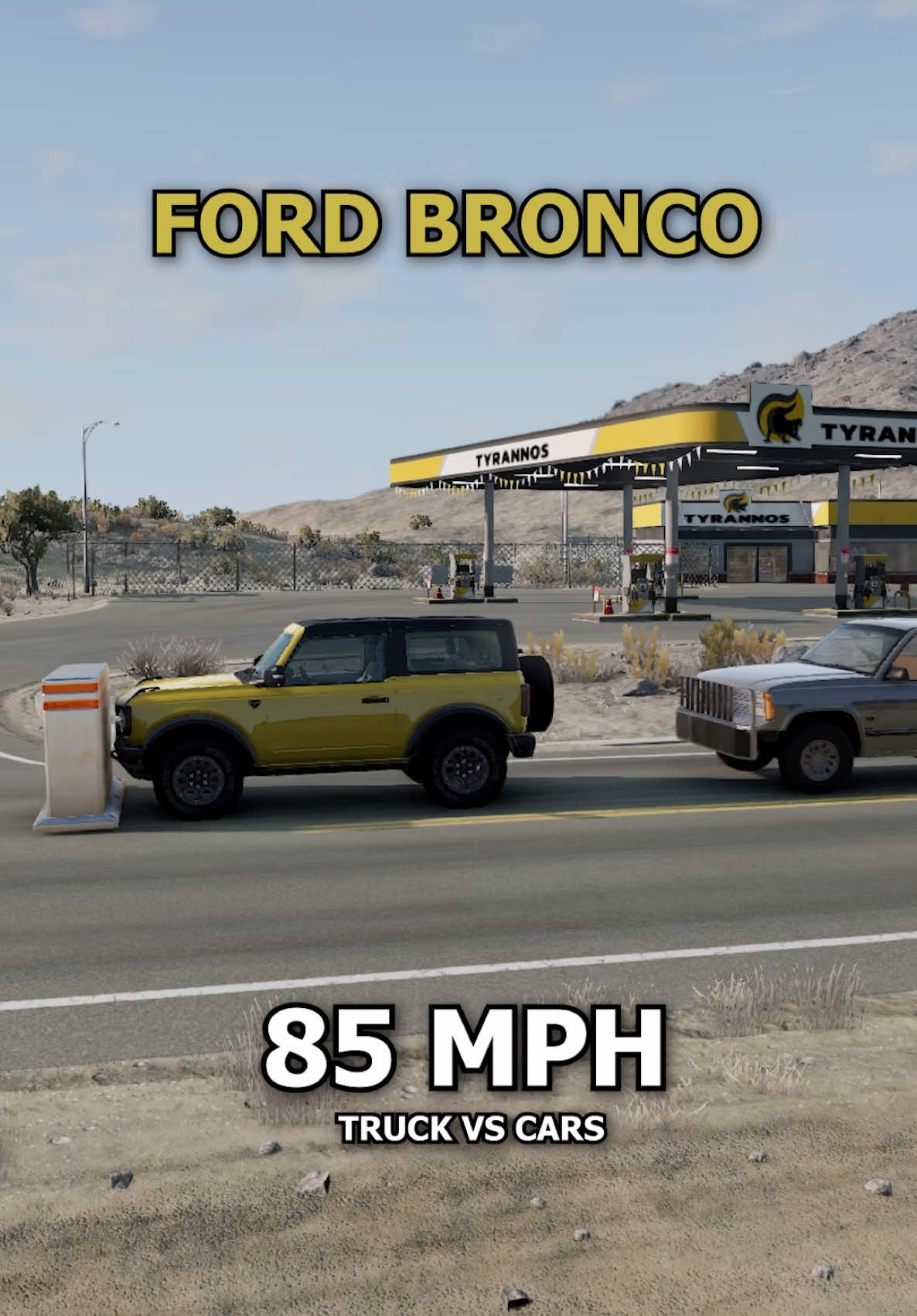 Which car held up the best?🚗💥 #fyp #crash #viral #foryou #foryoupage #beamng #beamngdrive #america 