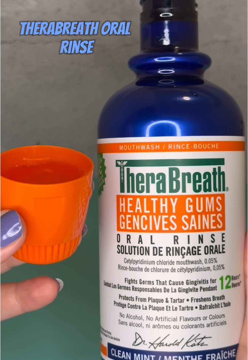 Smile with confidence 😁 I loved the pleasant scent and the feeling of cleanliness it left in my mouth! One of the best oral care products for you and your family! I am very thankful @TheraBreath US for sending me this product to try. #oralcare #oralcareproducts #therabreath #oralhealth #oralrinse #teeth #teethcare #viral_video #viralvideos 