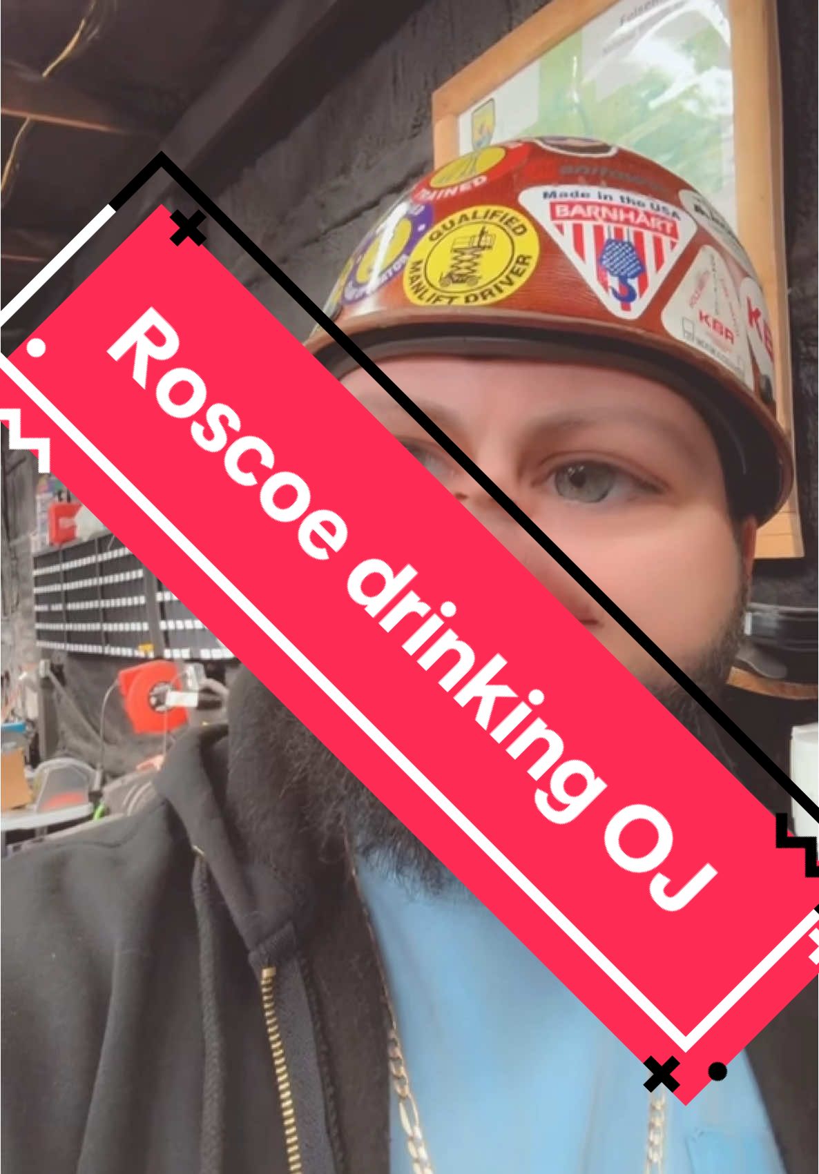 Roscoe is nicer after cutting back on coffee! But why? #fyp #comedyshow #breadstickricky #rickyandtheboss #roughneckroscoe #bluecollarcomedy 