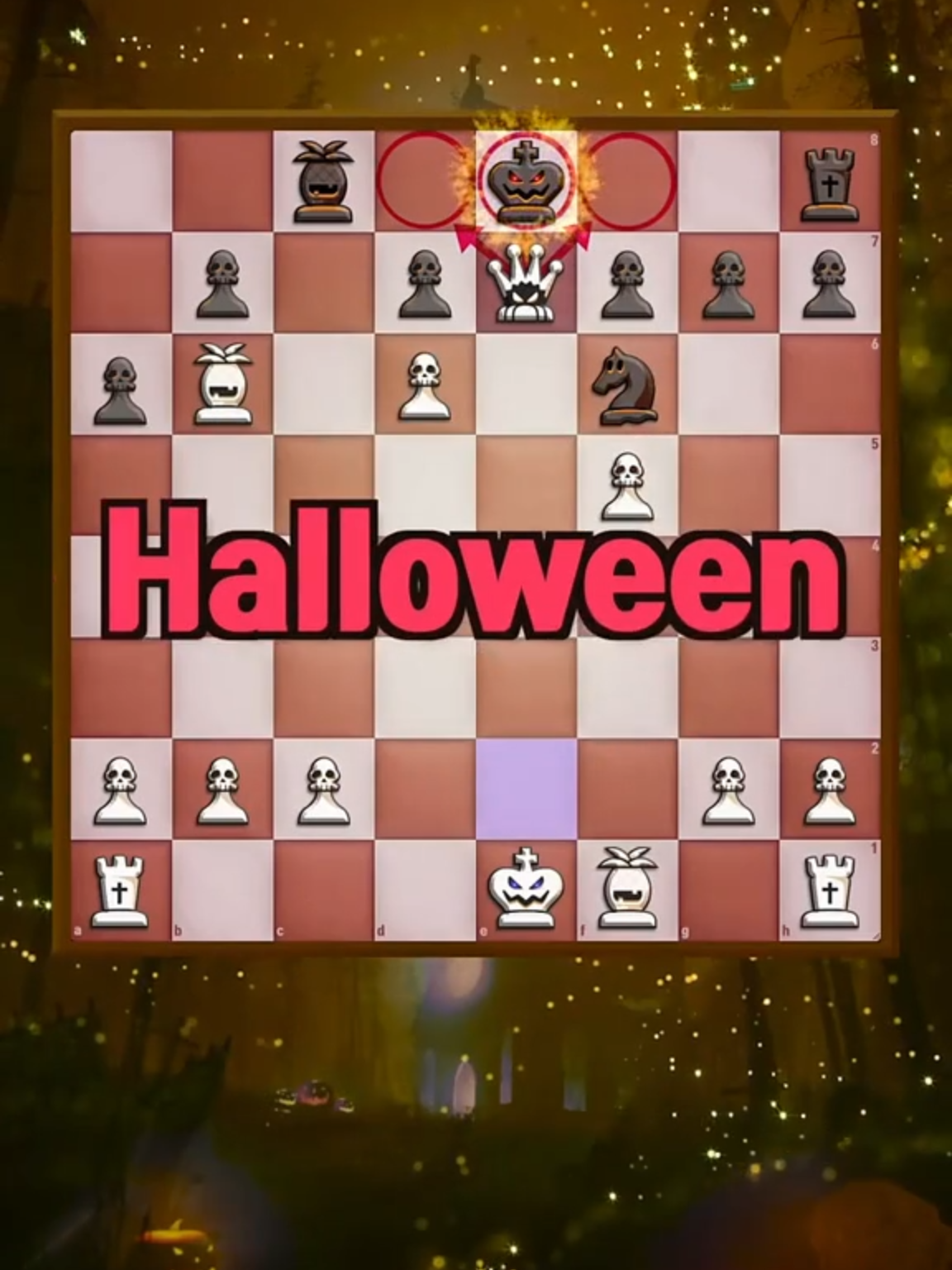 Halloween Gambit #Gambit #chess #covua #halloween #Trap