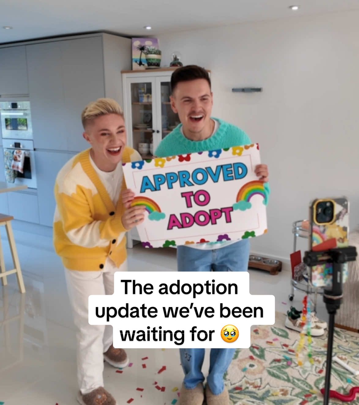 The news we’ve been waiting for 🥹👶 #couplescomedy #adoption #Vlog 