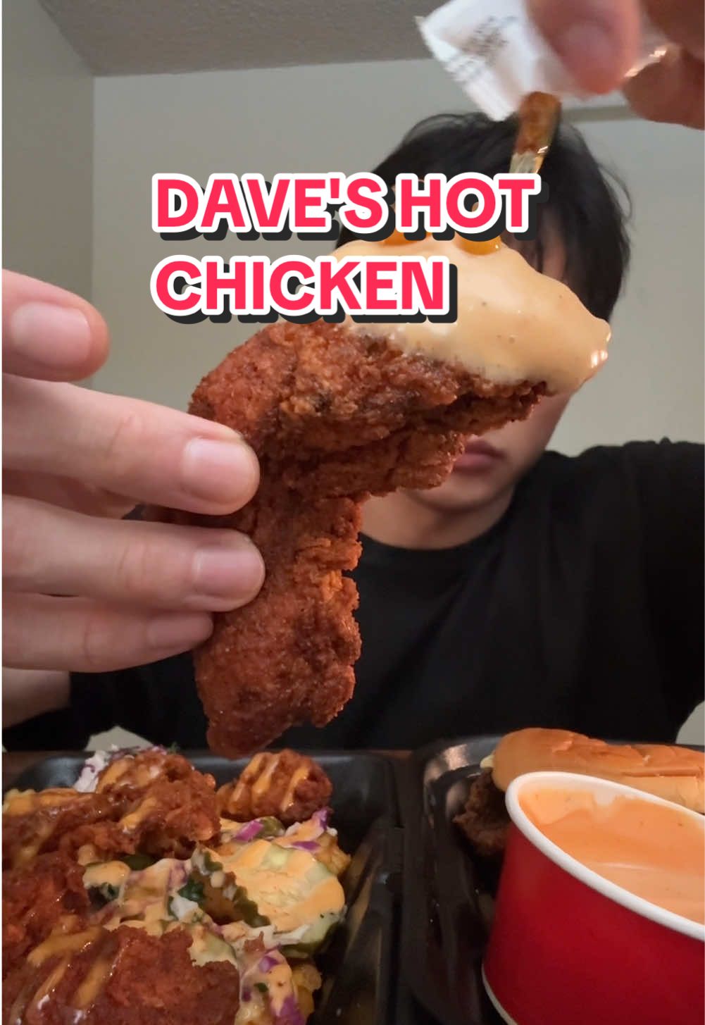 #daveshotchicken #mukbangeatingshow #Foodie #mukbang #chicken #fypageシ 