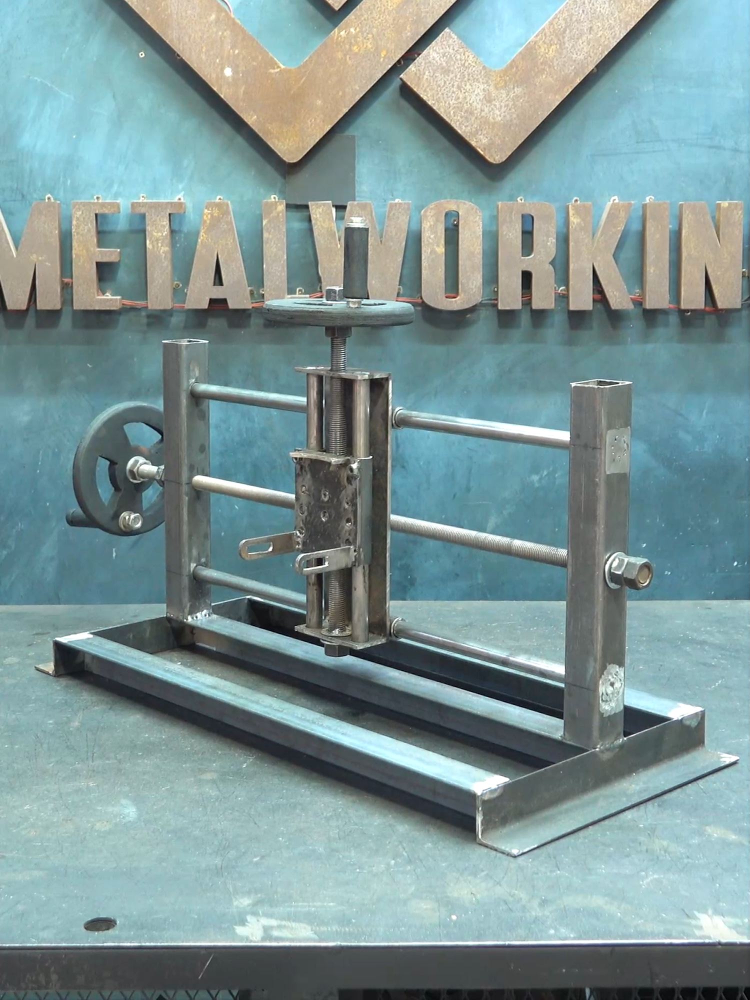 DIY and Crafts Scroll Racks For Miter Saw Jig #DIY #craft #crafty #metalworking #crafts #DiYer #tooltips #tips #diyer #making #Metal #metalwork #jigs #hack #trick #make #handmadegifts #welder #welding #DIY