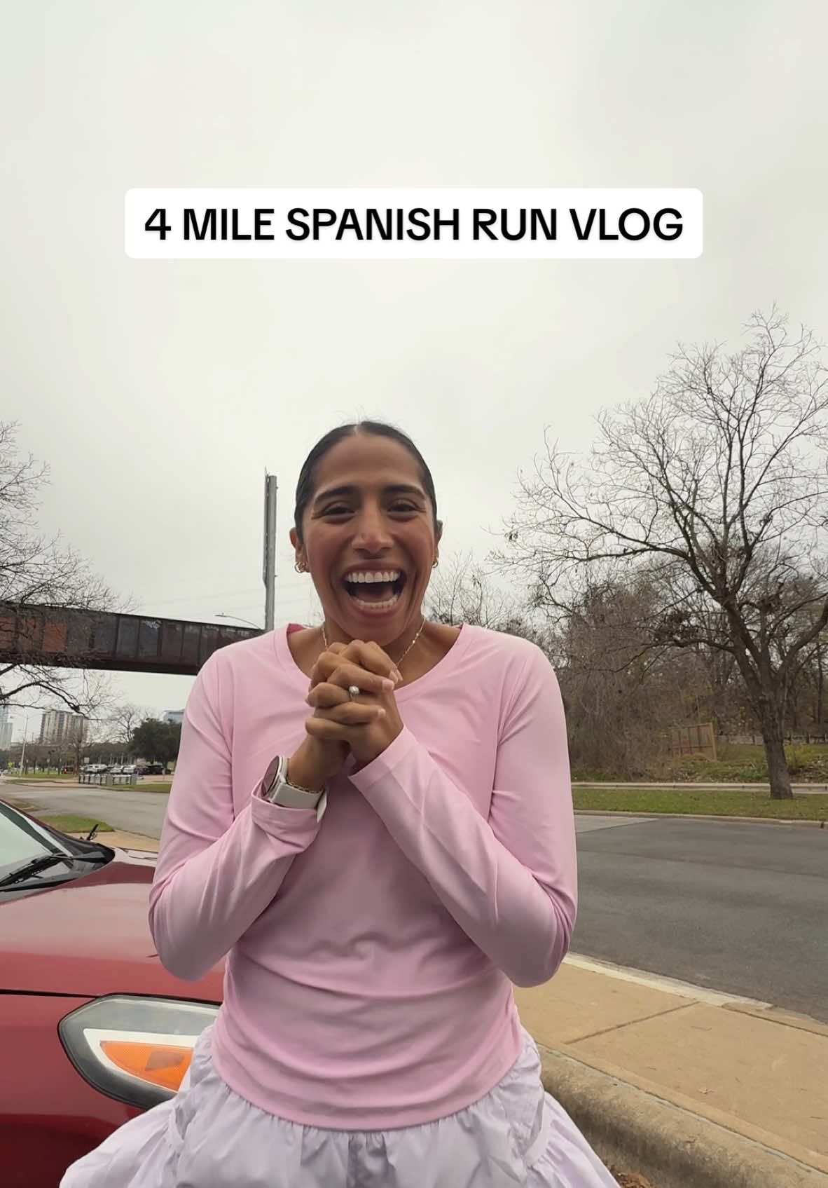 4 MILE RUN VLOG: en español ✨ Trying to practice my Spanish so please listen and don’t judge LOL🙈  . . #runner #runvlog #halfmarathontraining #halfmarathonrunner #corredora #latinarunner #correr #latina #mediomaraton 