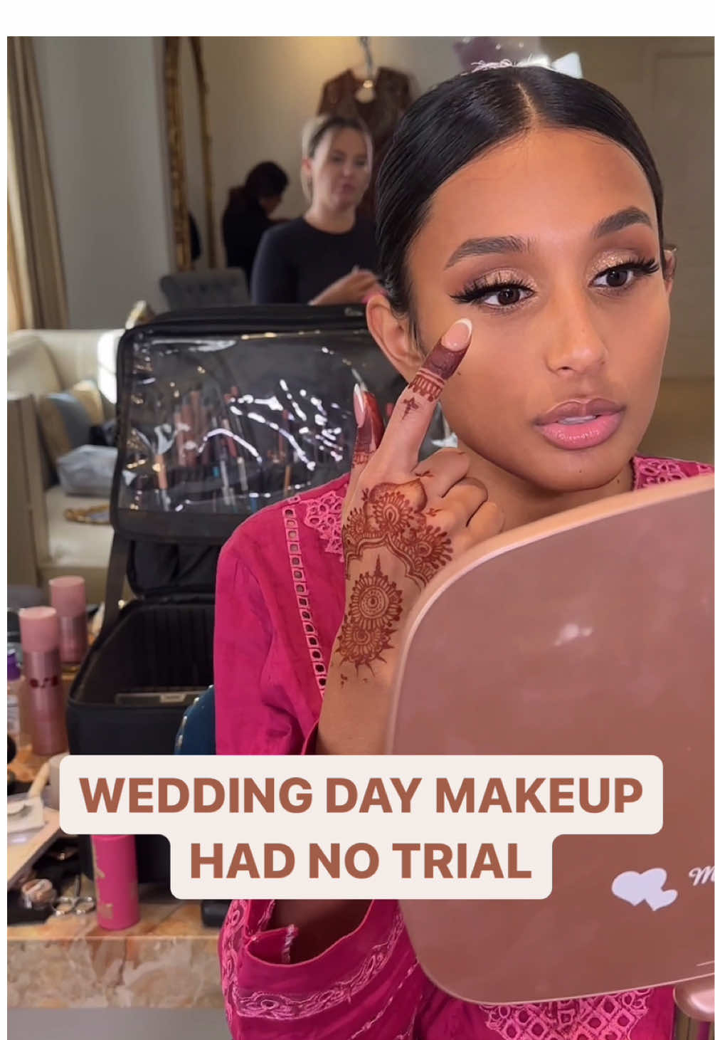 Wedding day makeup and hair consultation and process  #bridalmakeupartist #bridalmuany #eeddingmakeupnj #longislandbrides #makeuptutorial #bridalmuanewjersey 