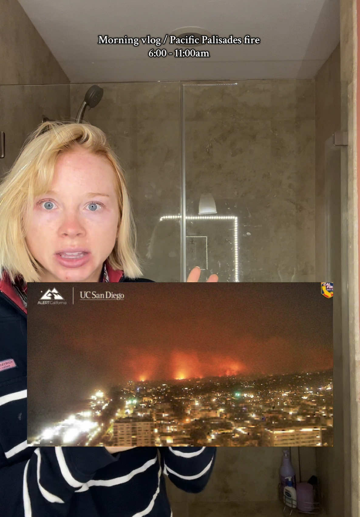 A horrible morning. I’m in shock over what is happening in the pacific palisades / Los Angeles right now #fyp #foryou #storytime #morningroutine #morningvlog #Vlog #minivlog #dayinmylife 