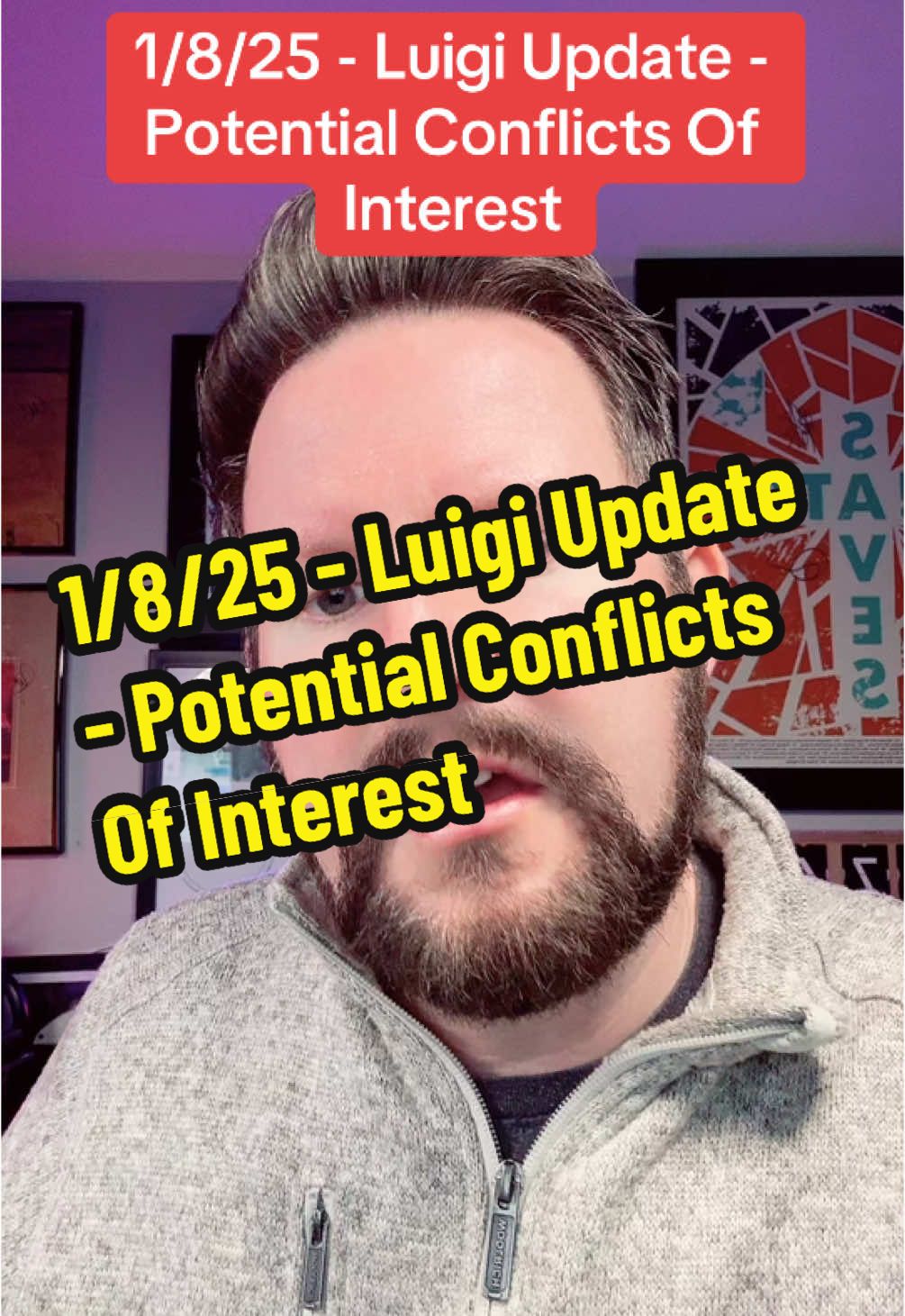 1/8/25 - Luigi Update - Potential Conflicts Of Interest #Luigi #Update #CEO #UnitedHealthcare #News #BreakingNews #Update 