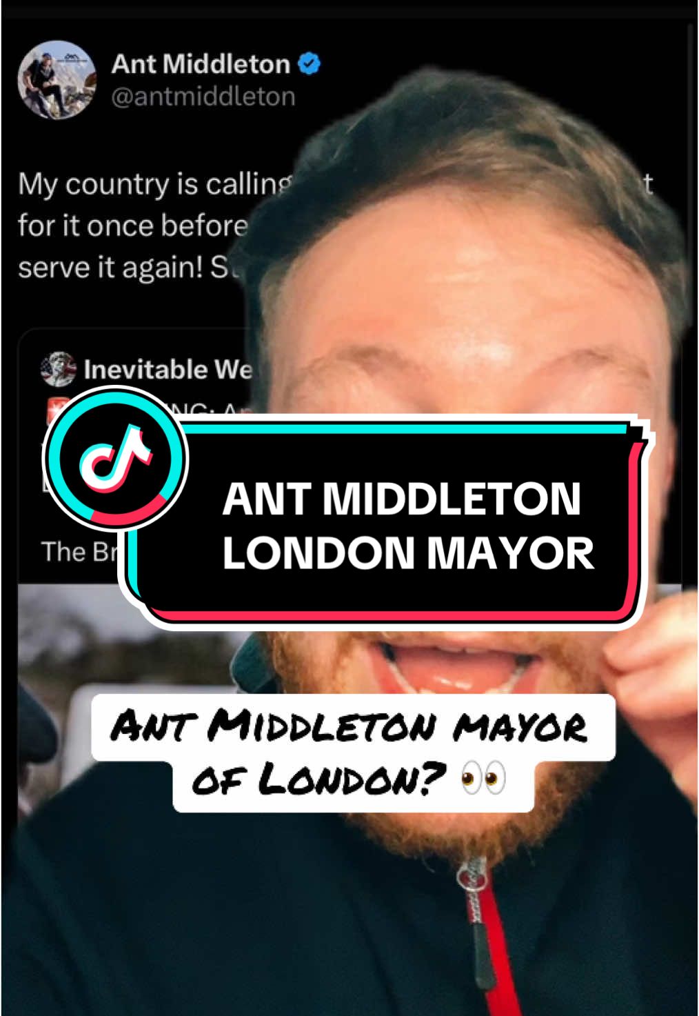 @Ant Middleton for Mayor of London? Errrr yes please! People starting to wake up and see the rot in the very core of this country? This is class!! #reformuk #nigelfarage #antmiddleton #thankyouforyourservice #sas #armyvet #army #uk #mayor #london #debate #fyp @Reform UK @GB News @Nigel Farage 