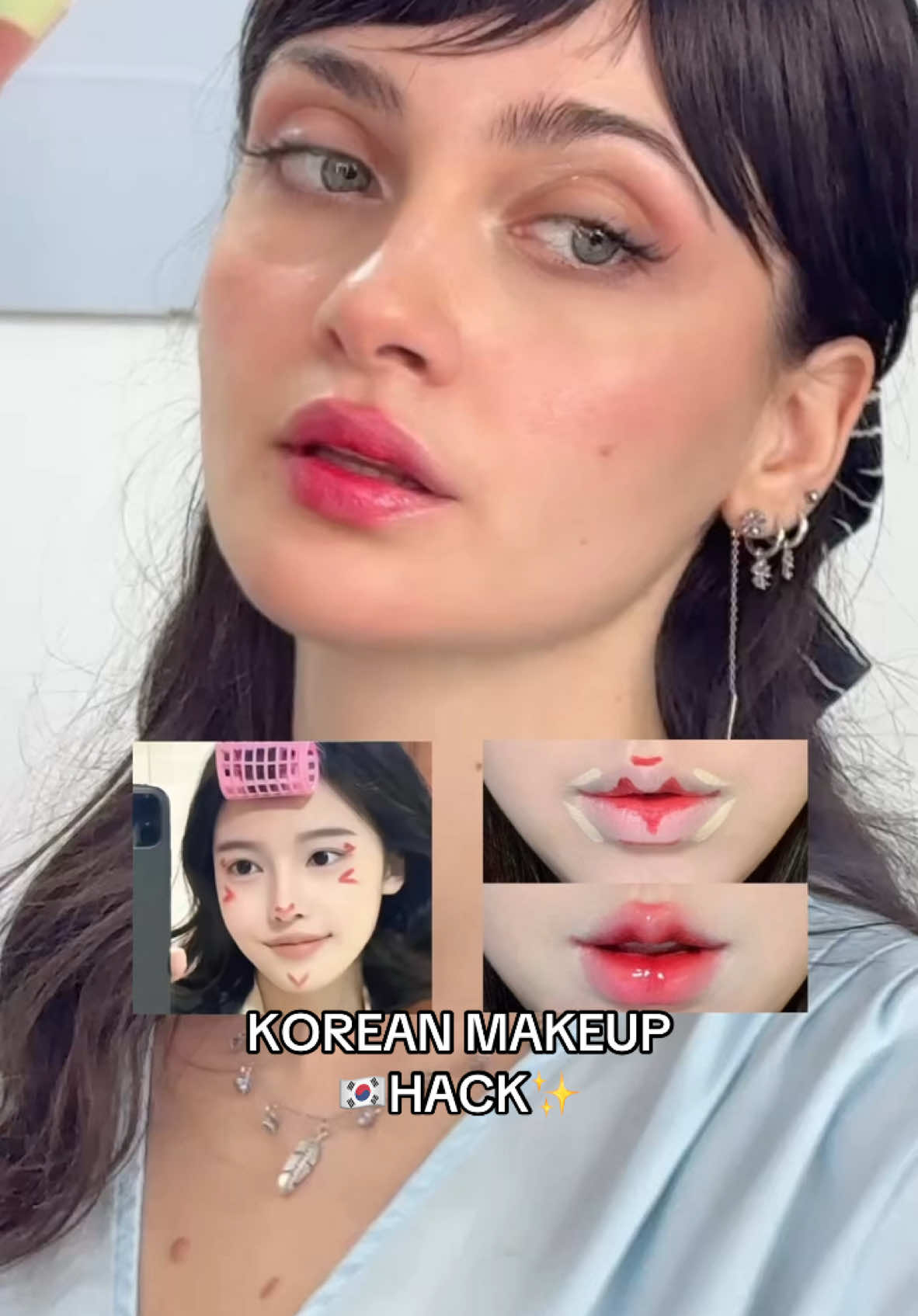 Che dite promossi?🇰🇷 😍  #KoreanMakeup #beautyhacks #koreanmakeuptutorial #koreanmakeuplook #koreanbeautyproducts #koreanbeauty #figonirenek 