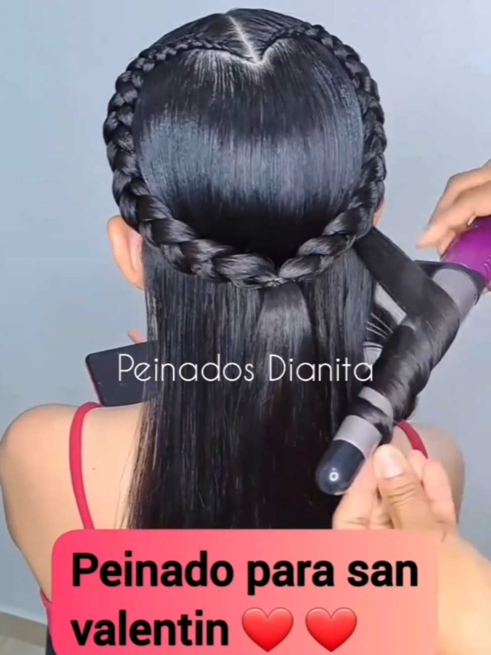 Idea de peinado fácil ❤ #sanvalentín #viralvideo #paratii #tips #corazon #peinadosdecorazon #peinadosdianita #peinado #viralvideo #popular #fyp #foryou #foryoupage #trending #viral #followme #tiktok #funny #Love #comedy #duet #xyzbca #greenscreen #VoiceEffects 