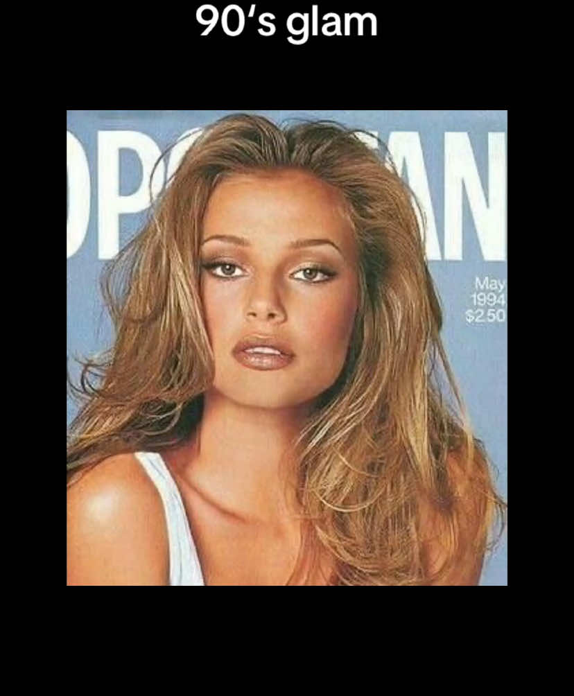 my dream era .#glam #90 #fyp #makeup #victoriassecretfashionshow #model