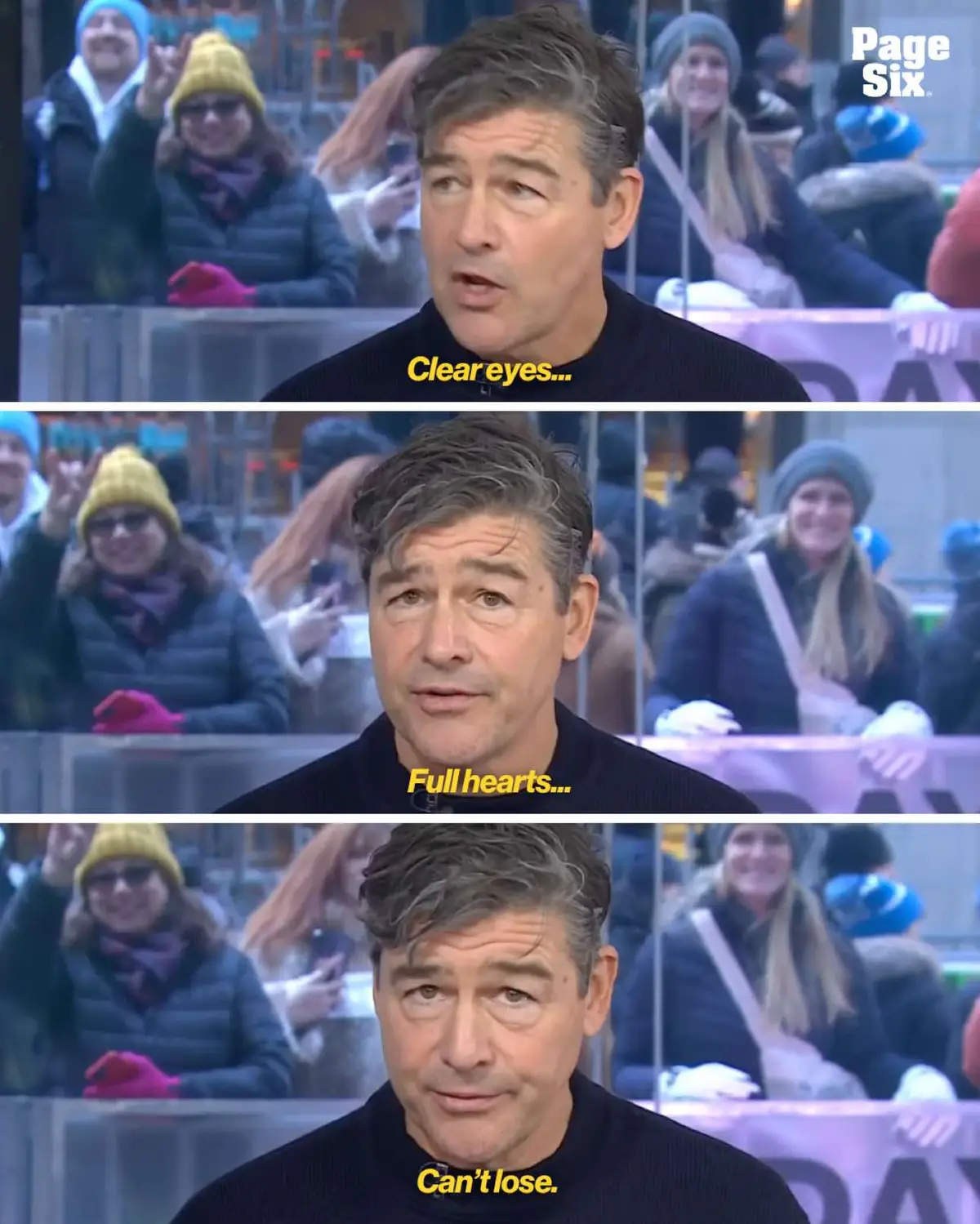 Screaming, crying, throwing up after seeing Kyle Chandler quote Coach Taylor on the TODAY show this morning 🥹💘 📸: TODAY Show