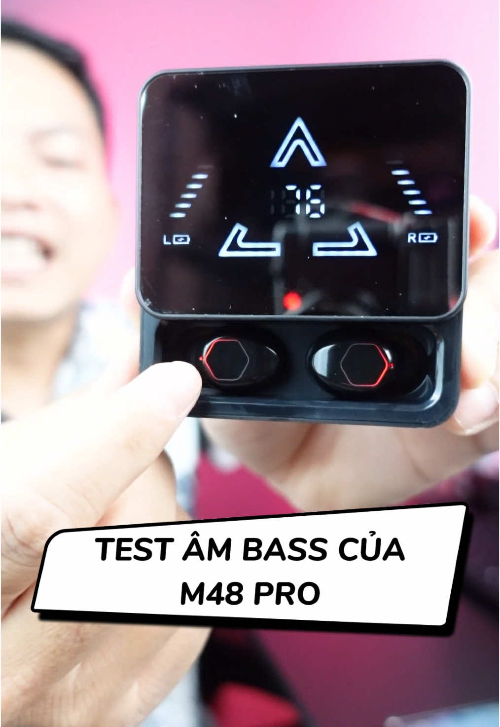 Test Bass Tai Nghe Không Dây Bluetooth M48 Pro. #dongcongnhe #tainghekhongday 