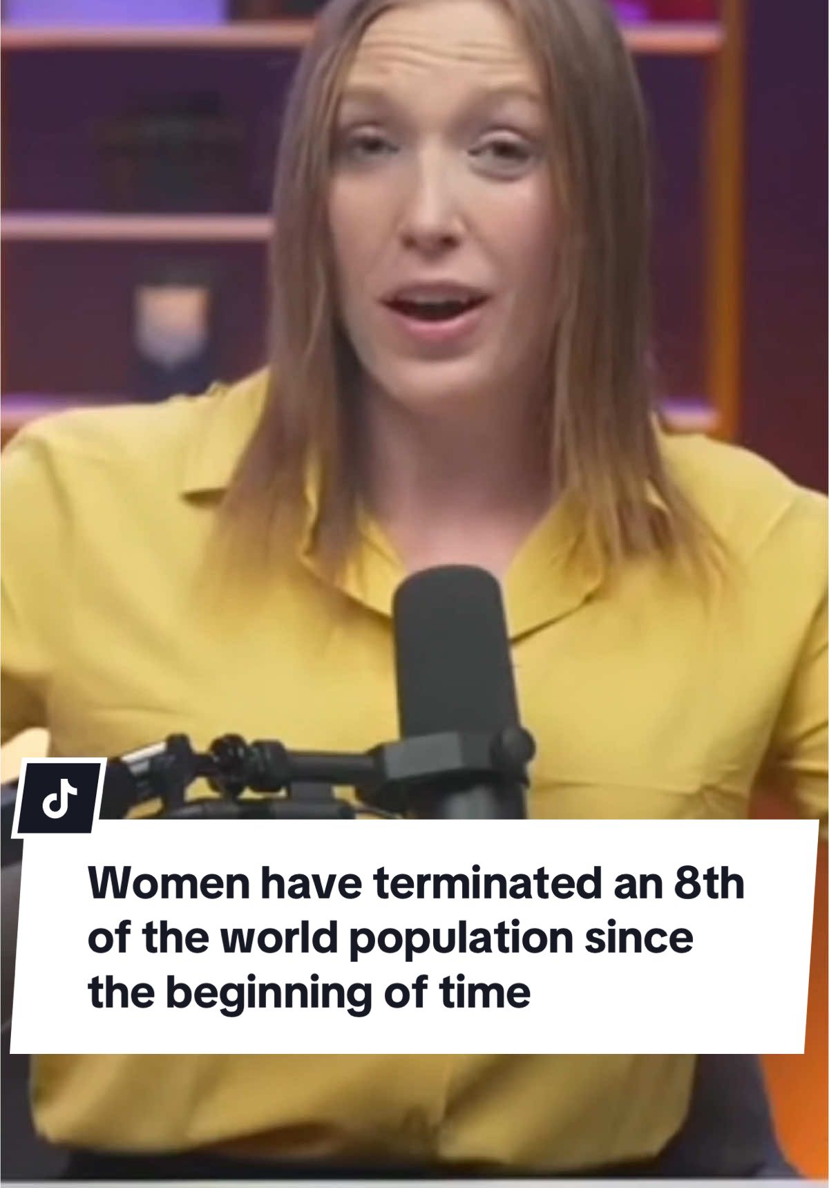 Women have terminated an 8th of the world population since the beginning of time #justpearlythings #pearldavis #justpearlythingspodcast #pearldaily #podcasts 