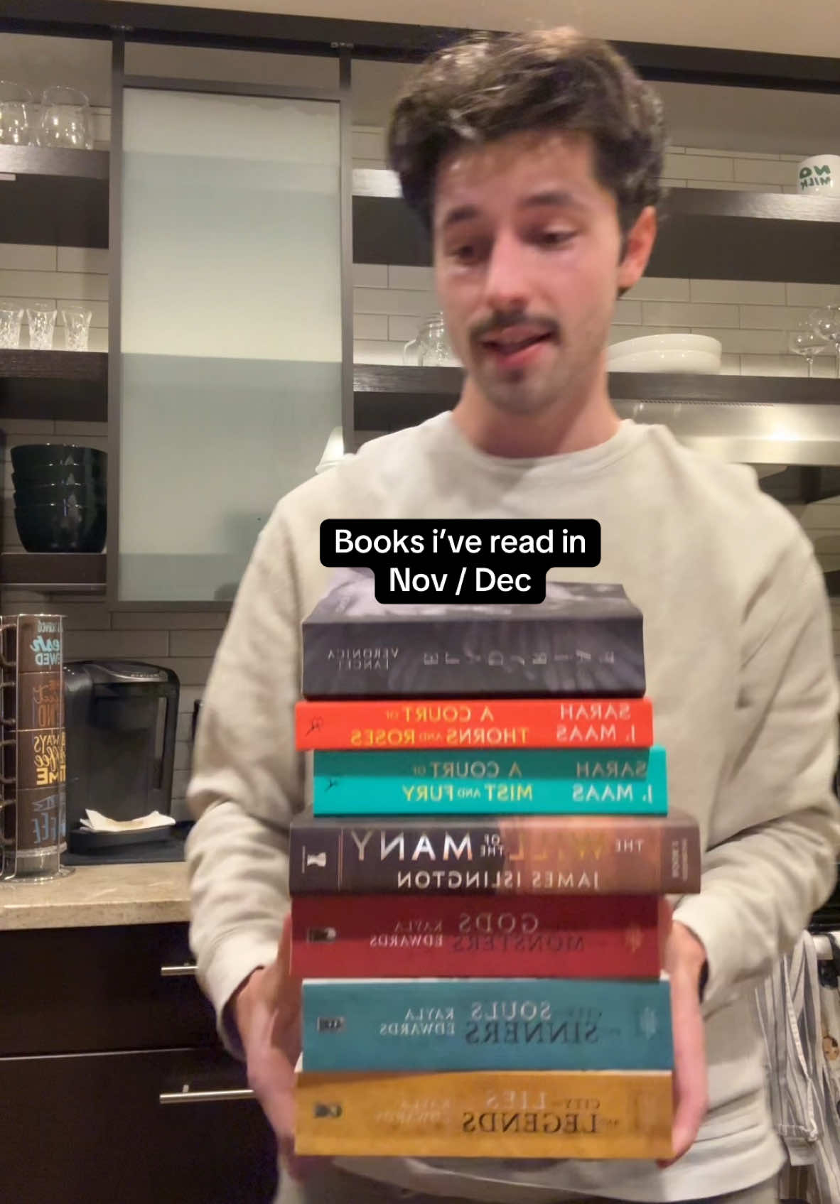 November / December reading recap #BookTok #acotar #reading 