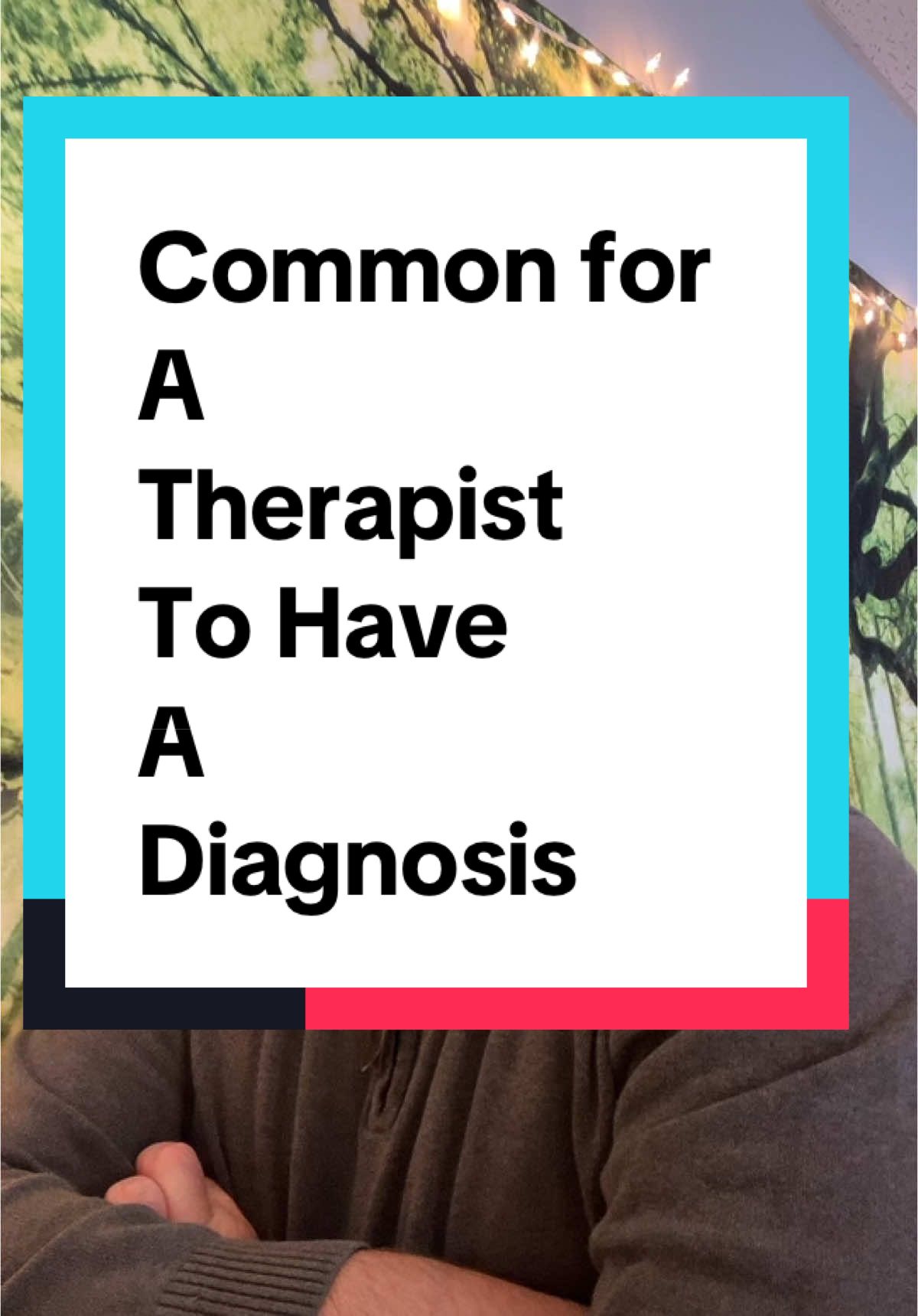 It is relatively common for mental health therapists to have personal experiences with mental health diagnoses. #MentalHealth #therapy #mentalillness #mentallyill #MentalHealthAwareness #viralvideo #viraltiktok 