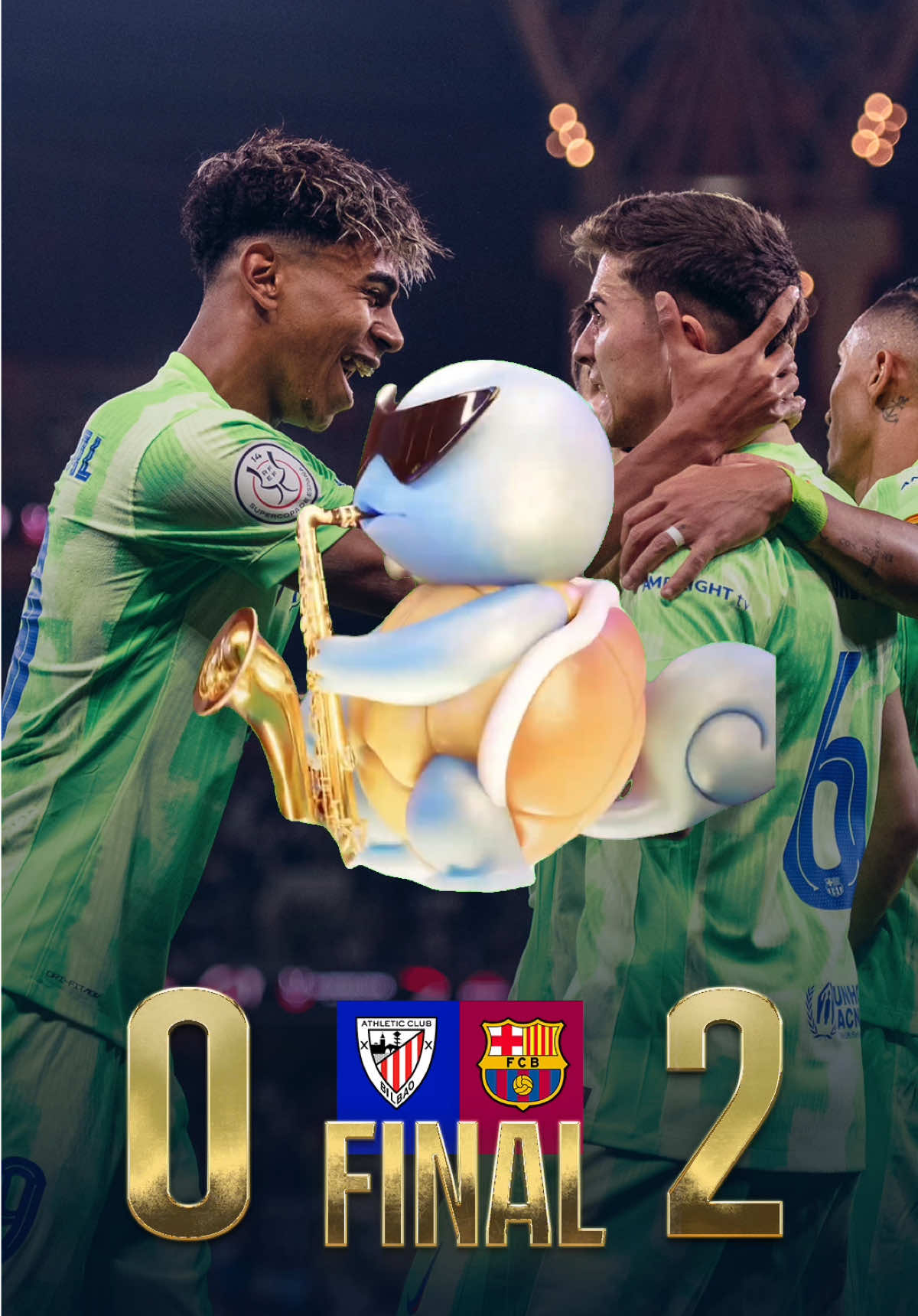 🔥 VICTORY 🔥 We’re in the final!!! #fcbarcelona #barçaontiktok #supercopa #barcelona 