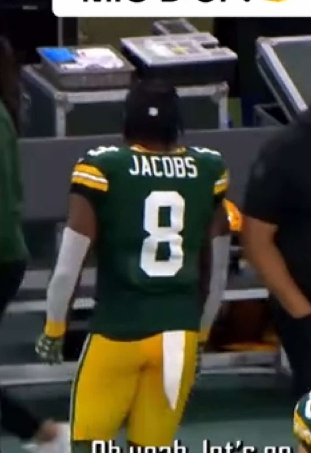 GREEN BAY PACKERS RB  JOSH JACOBS MIC’D UP! 🧀 #nfl #greenbaypackers #joshjacobs 