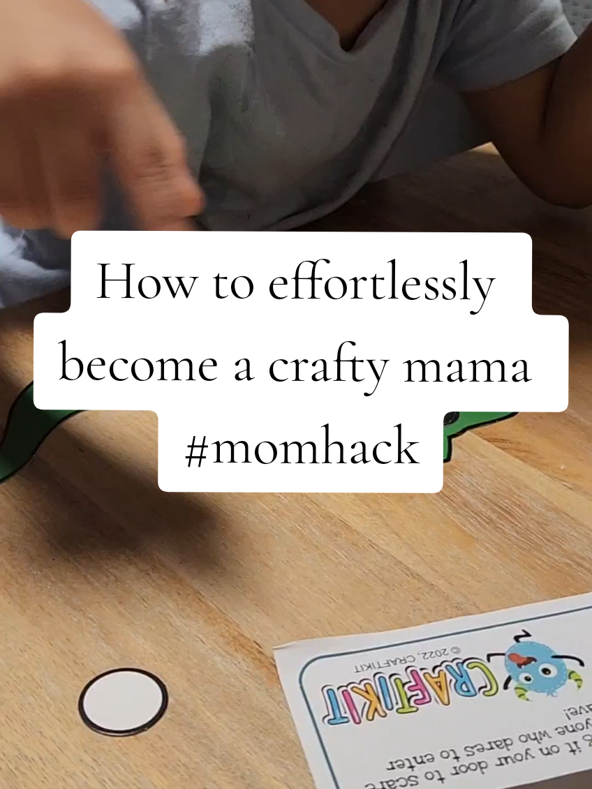 #momhacks #sahm #wfhmomlife #homeschool #ttshopfinds #DoMoreInAYear #crafts #papercrafts #MomsofTikTok #craftymoms #crafty #montessori 