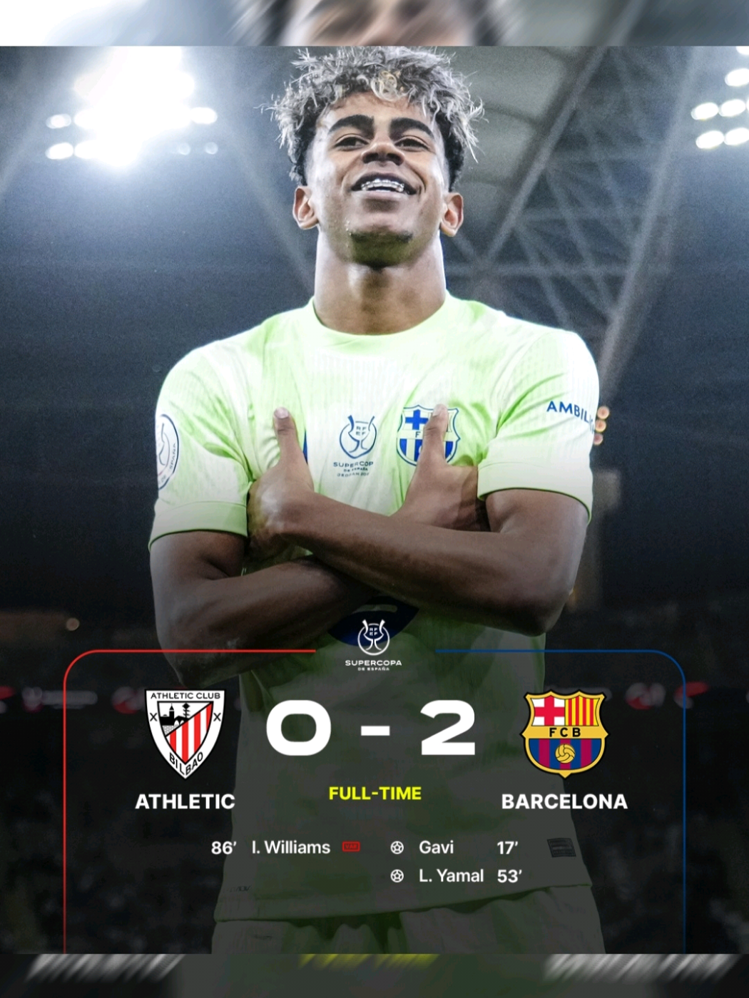 Final wak, king barca siap buka puasa #fcbarcelona #barca #atleticbilbao #bilbao #supercopadeespaña 