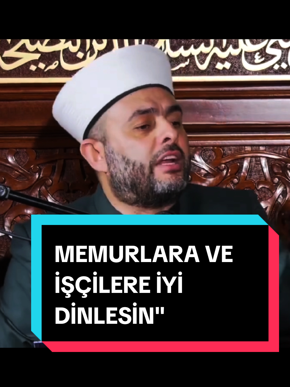 MEMURLARA VE İŞÇİLERE İYİ DİNLESİN