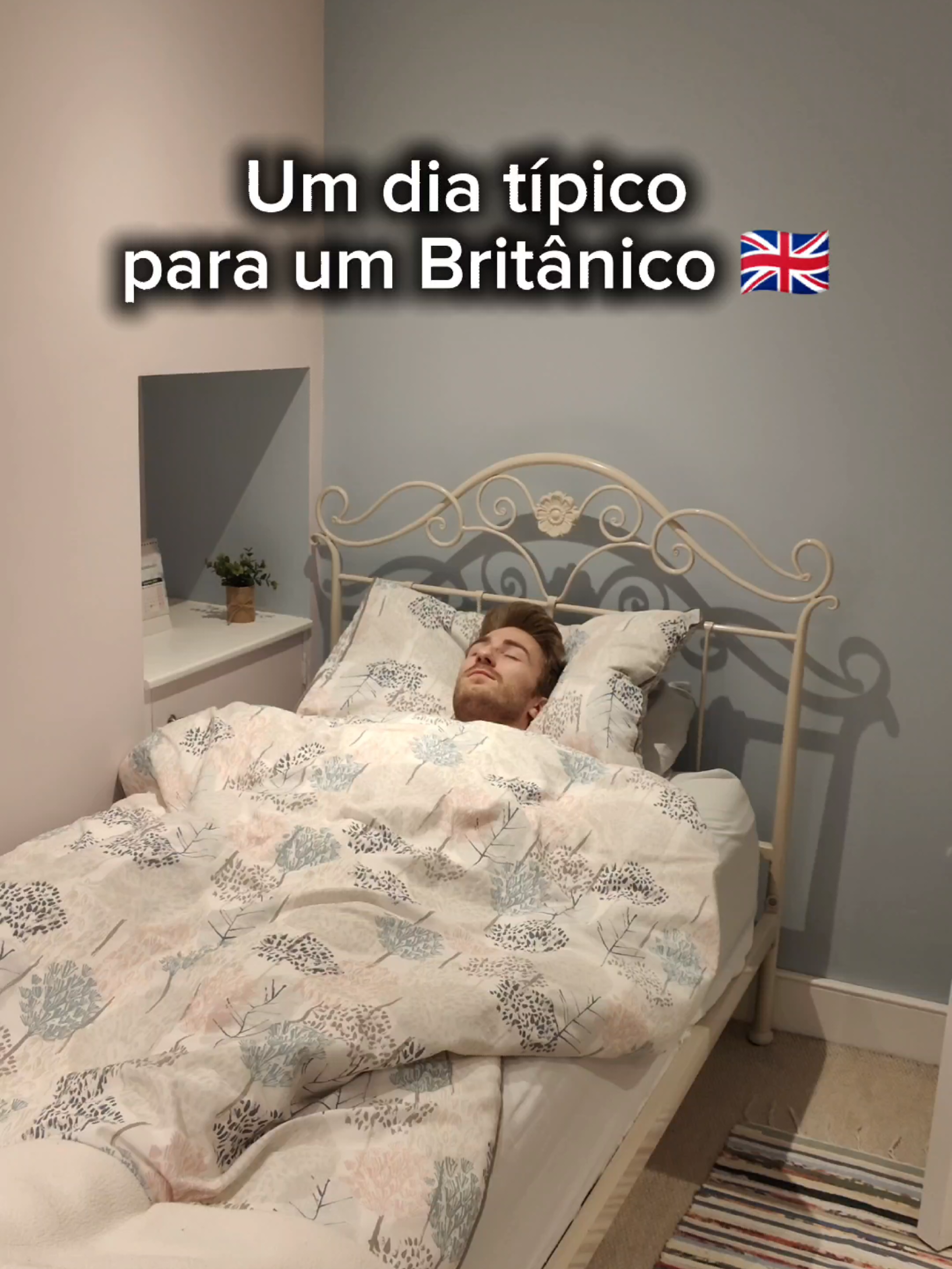 Rotina Britânica resumida 🏴󠁧󠁢󠁥󠁮󠁧󠁿😉 #gringorecifense #inglaterra #engraçado #comediahumor #gringo #britanicos #ingleses #rotina #cultura 