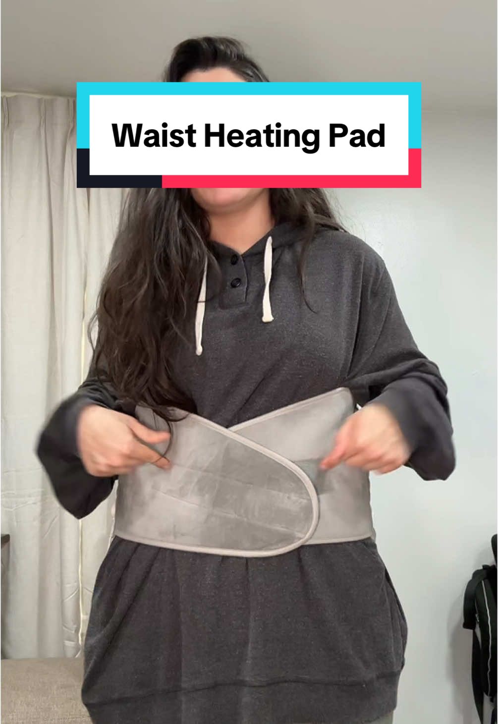 I’ve needed this adjustable heating pad for like 14 years atp #HeatingPad #CrampRelief #PortableHeatingPad #cramps #heattherapy 