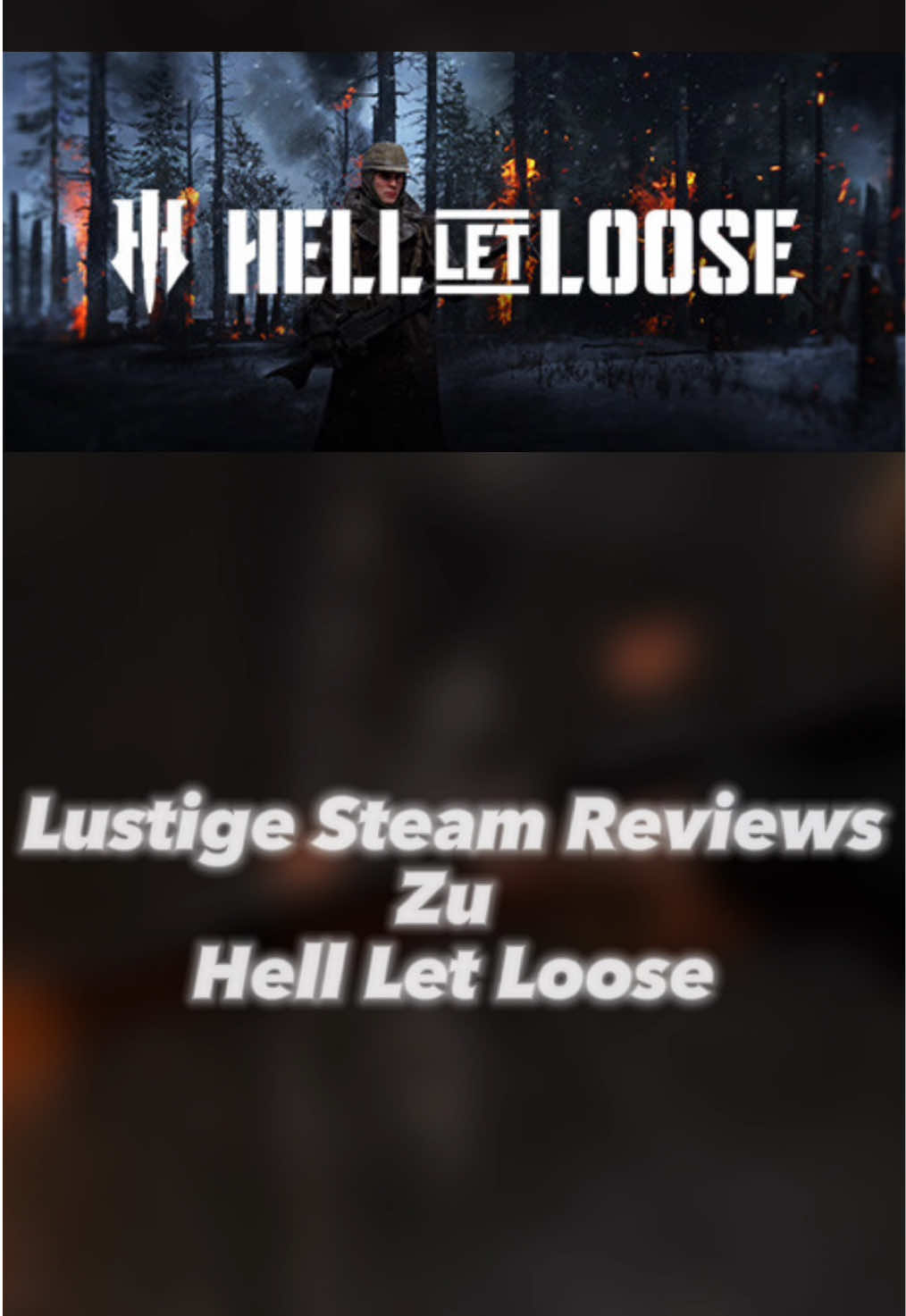 Lustige Steam bewertungen zu: „Hell Let Loose“ schaut bis zum ende😂 #hellletloose #lustig #gaming #steam 