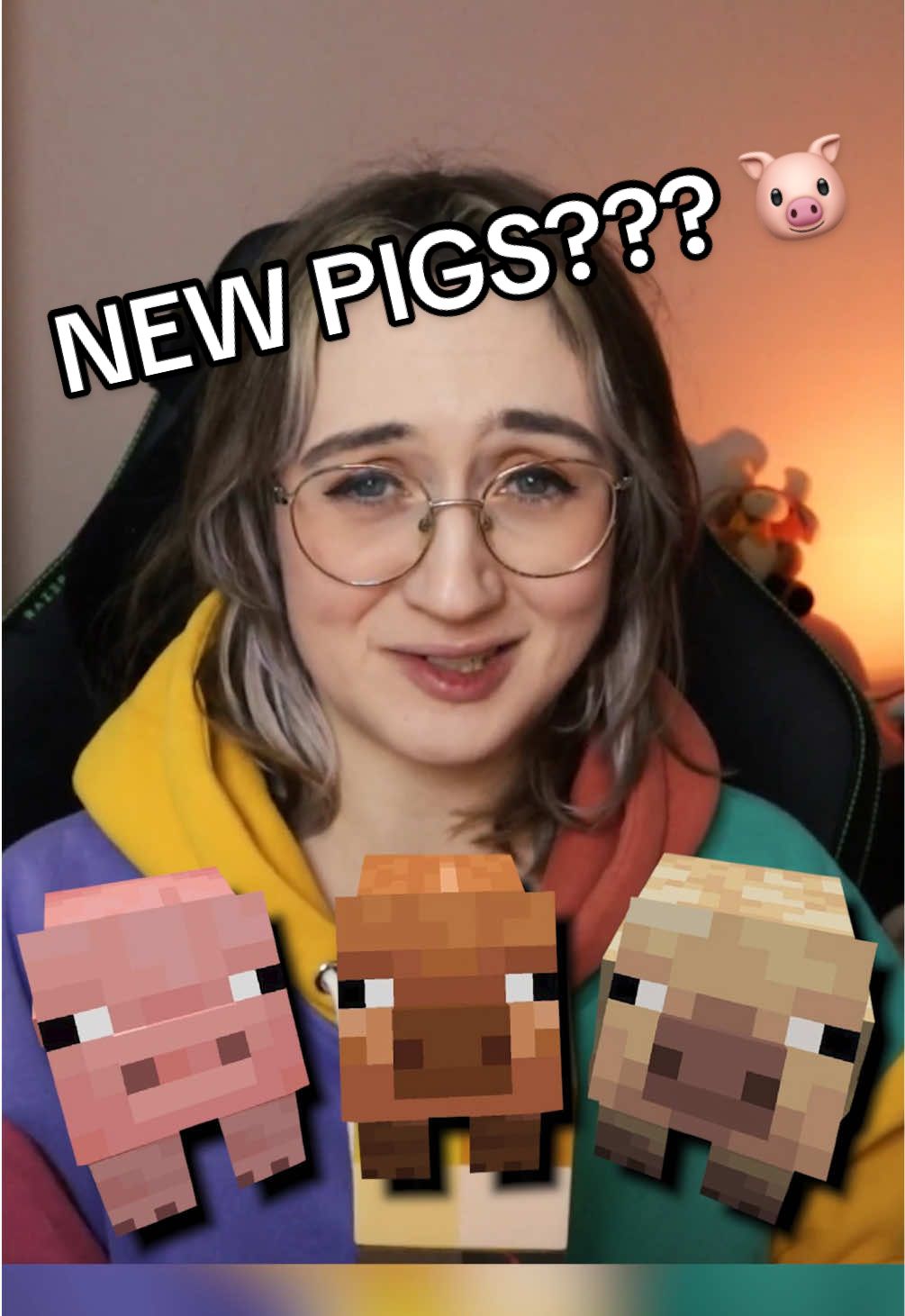 what did they do to the PIGS??? . #minecraftupdate #Minecraft #mcyt #bekyamon 