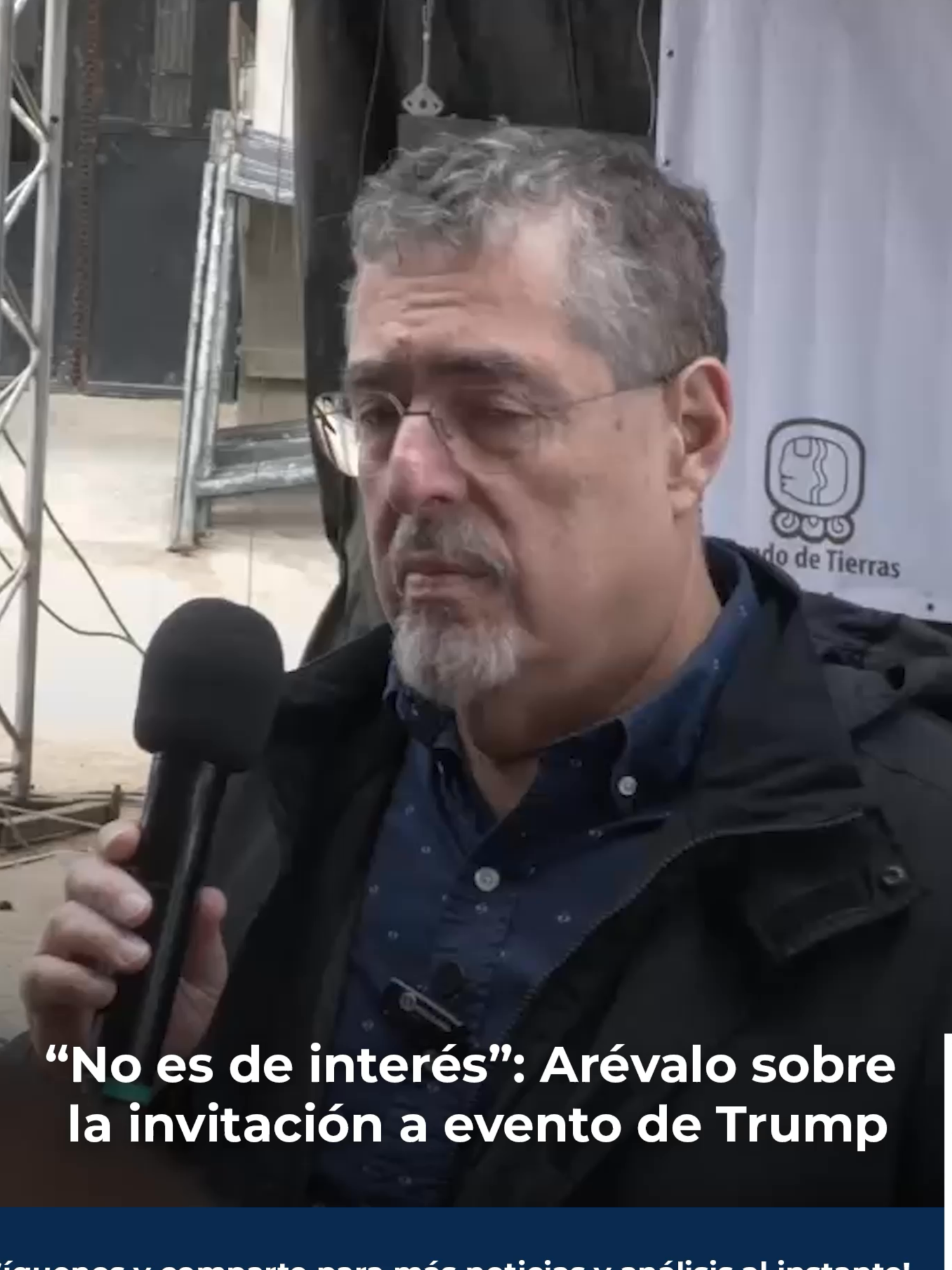 “No es de interés” Arévalo sobre la invitación a evento de Trump Durante una rueda de prensa, el presidente Arévalo restó importancia al tema de la invitación de la fiscal general al evento de Donald Trump, subrayando que no es parte de los intereses de su gestión.