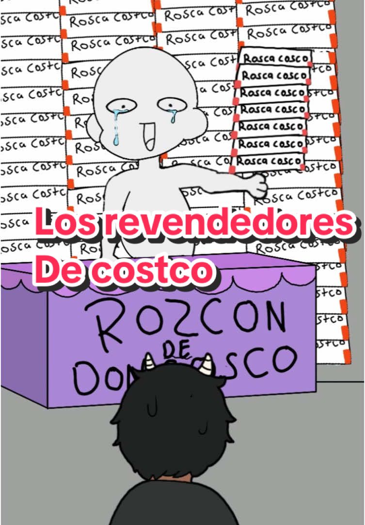 Pequeña animación de la situacion de Los revendedores de costco en este momento Xd,  espero les guste.#procreate #art #drawings #animation #animacion #animacion2d #digitalaartist #drawning #diadereyesmagos #revendedoresdecostco #revendedores #roscacostco 