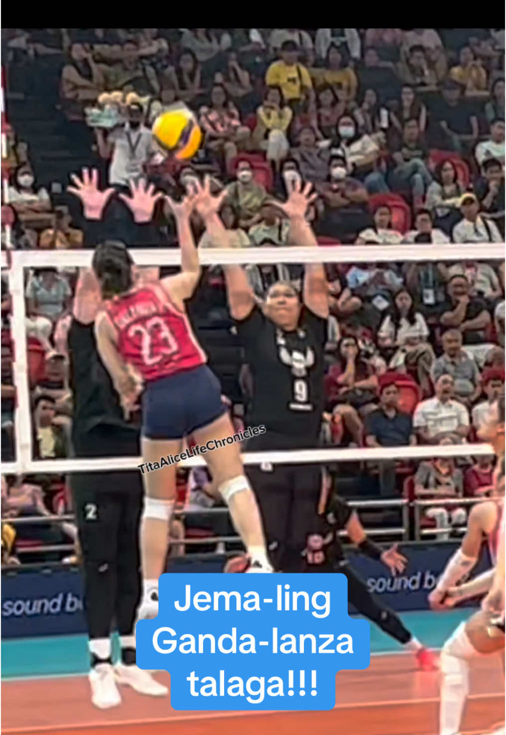 Thinking player talaga tong si Jema! #jemagalanza #creamlinecoolsmashers #creamline #volleyball #volleyballplayer 